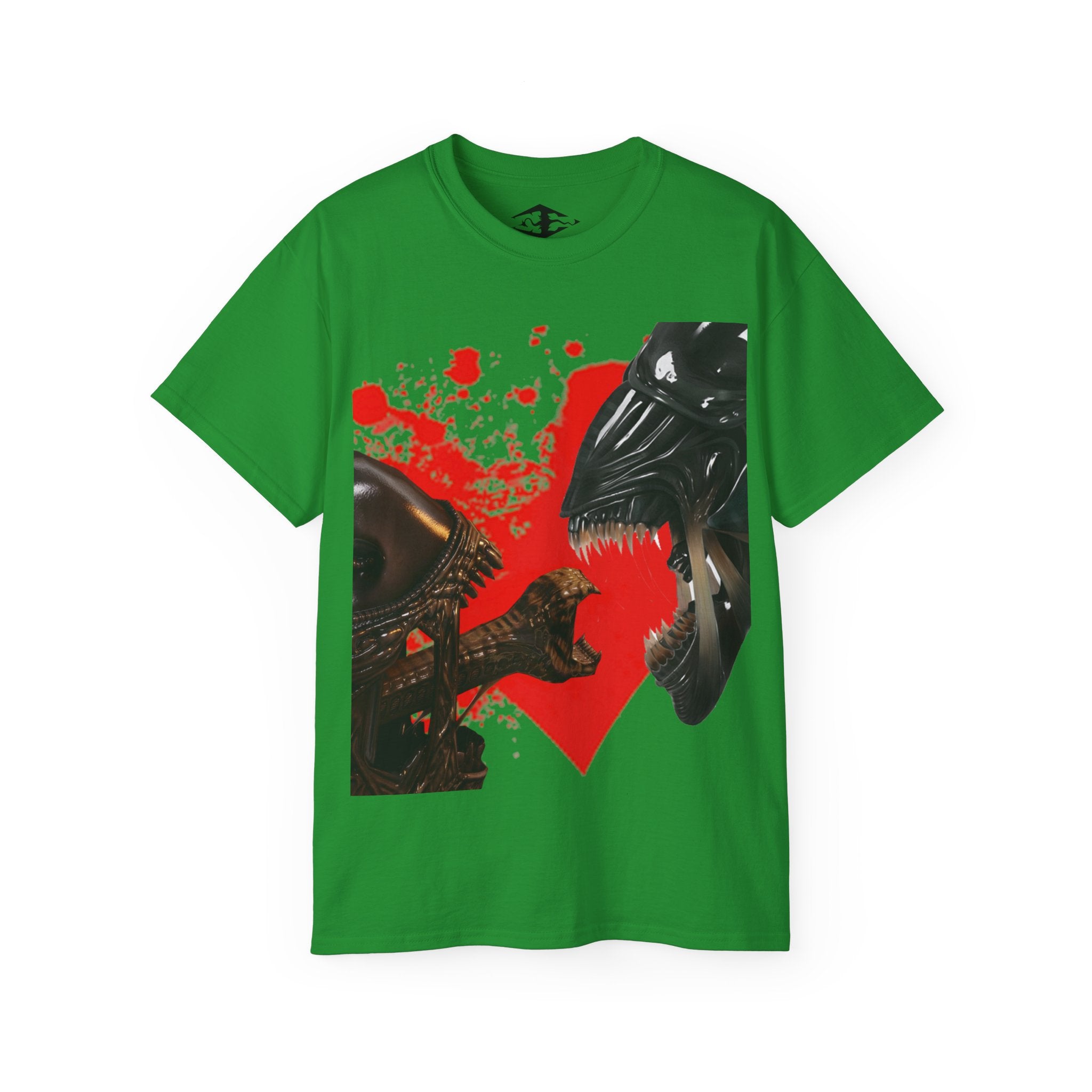 Aliens 'Love at first bite' Funny Unisex Ultra Cotton Tee