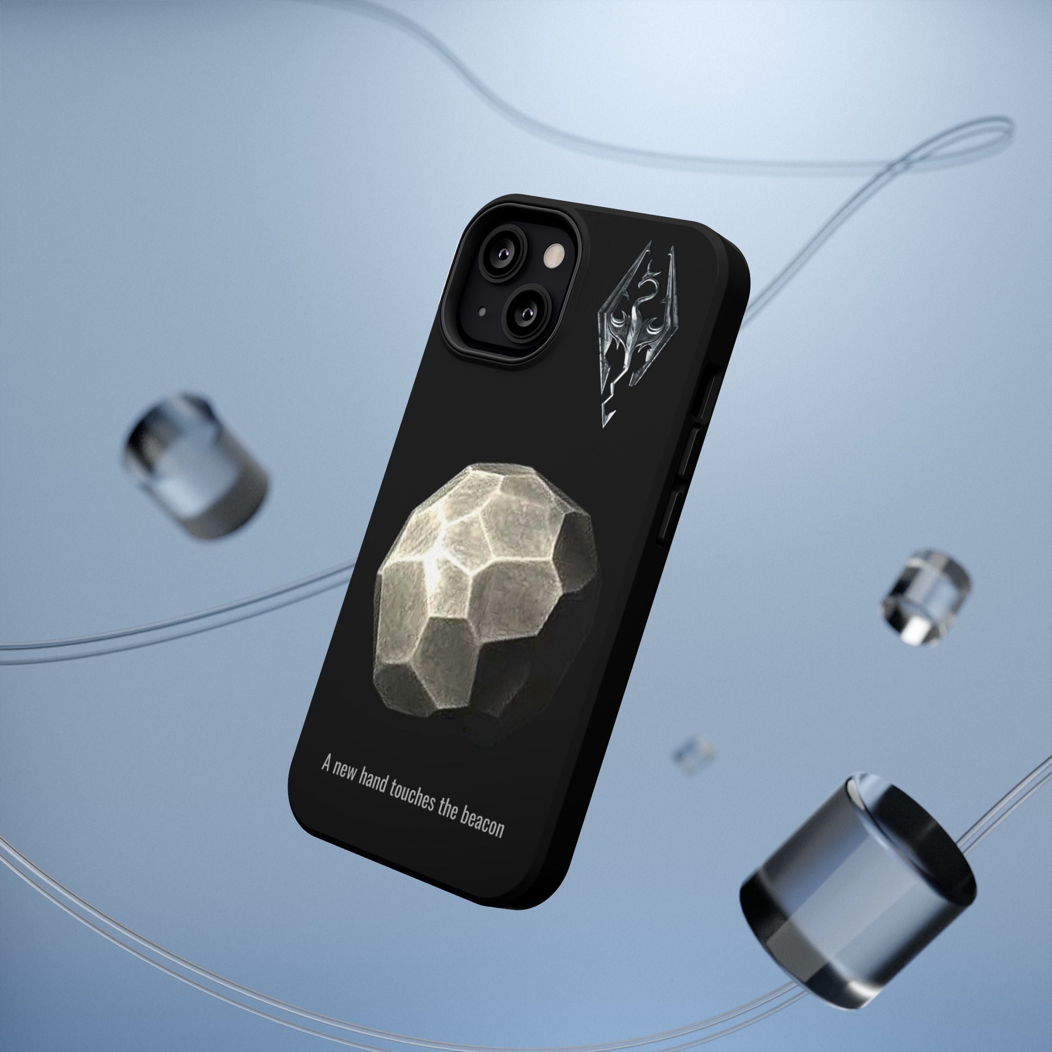 Dragonborn Meridias beacon, A new hand touches the beacon Impact-Resistant Cases
