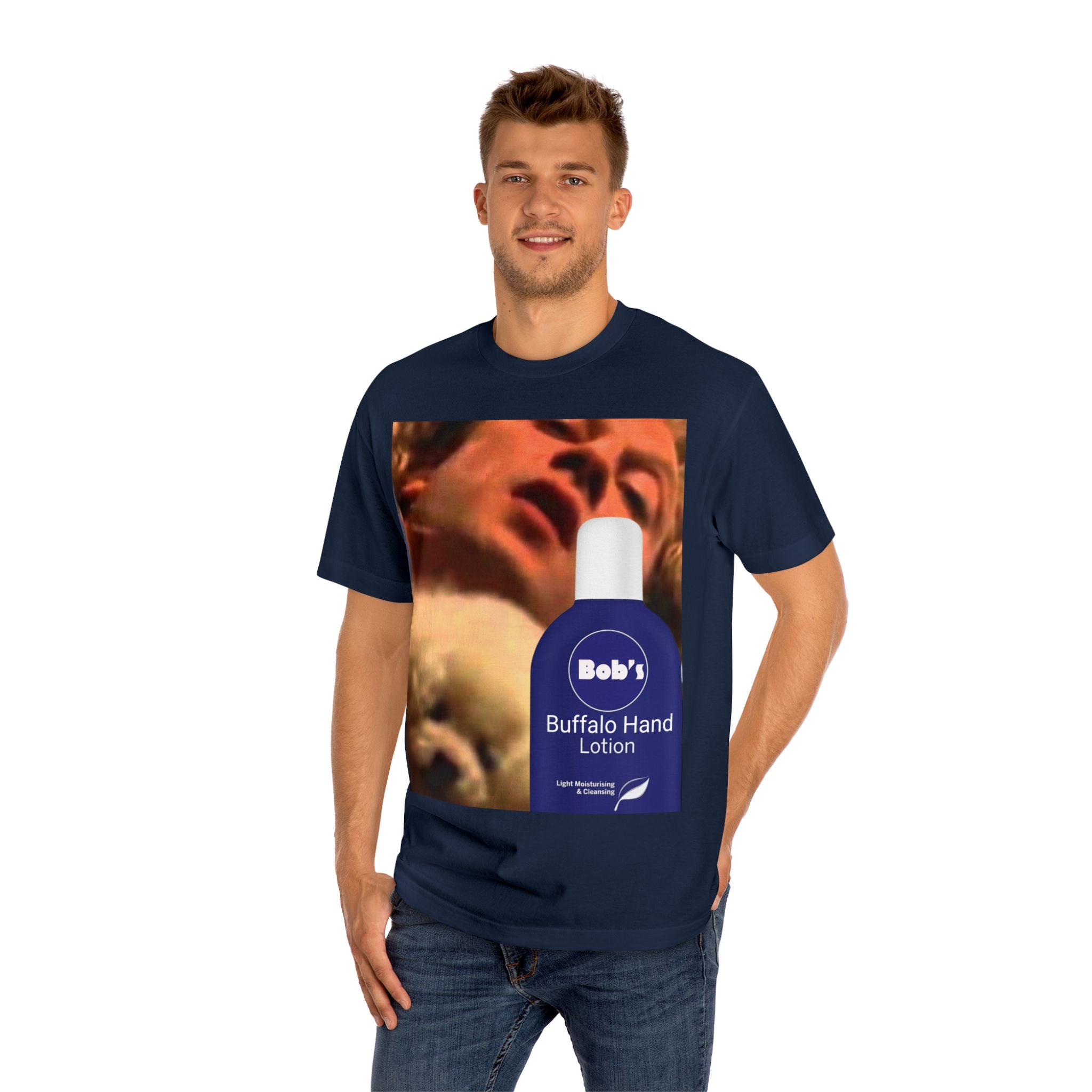 Silence of the lambs inspired Buffalo Bill 'She puts the lotion' funny Unisex Classic Tee