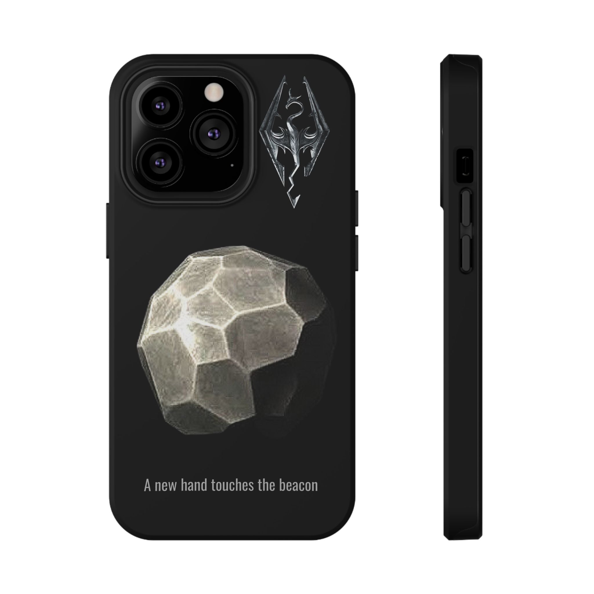 Dragonborn Meridias beacon, A new hand touches the beacon Impact-Resistant Cases