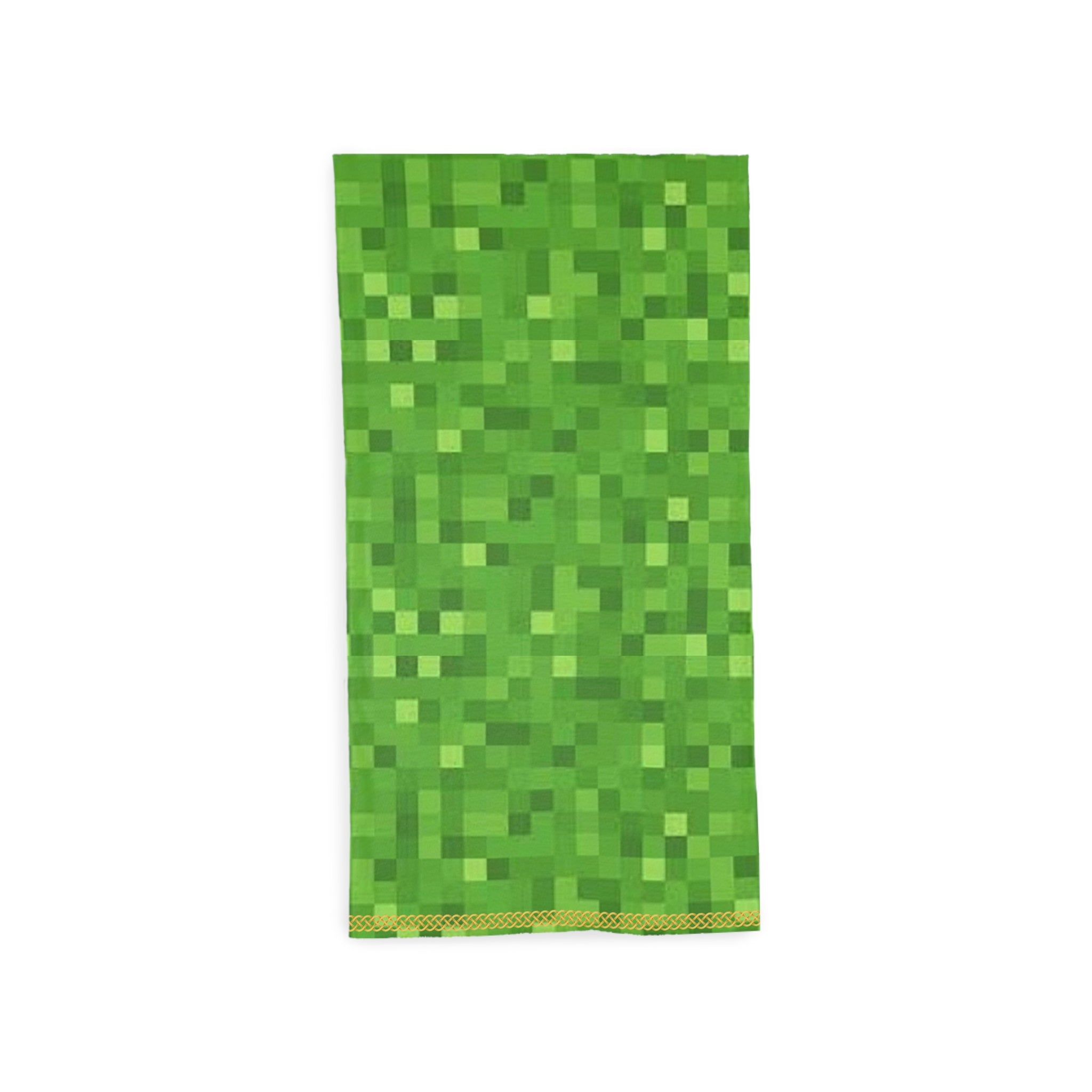 Fabled Fashion Minecraft creeper inspired print Tube Scarf