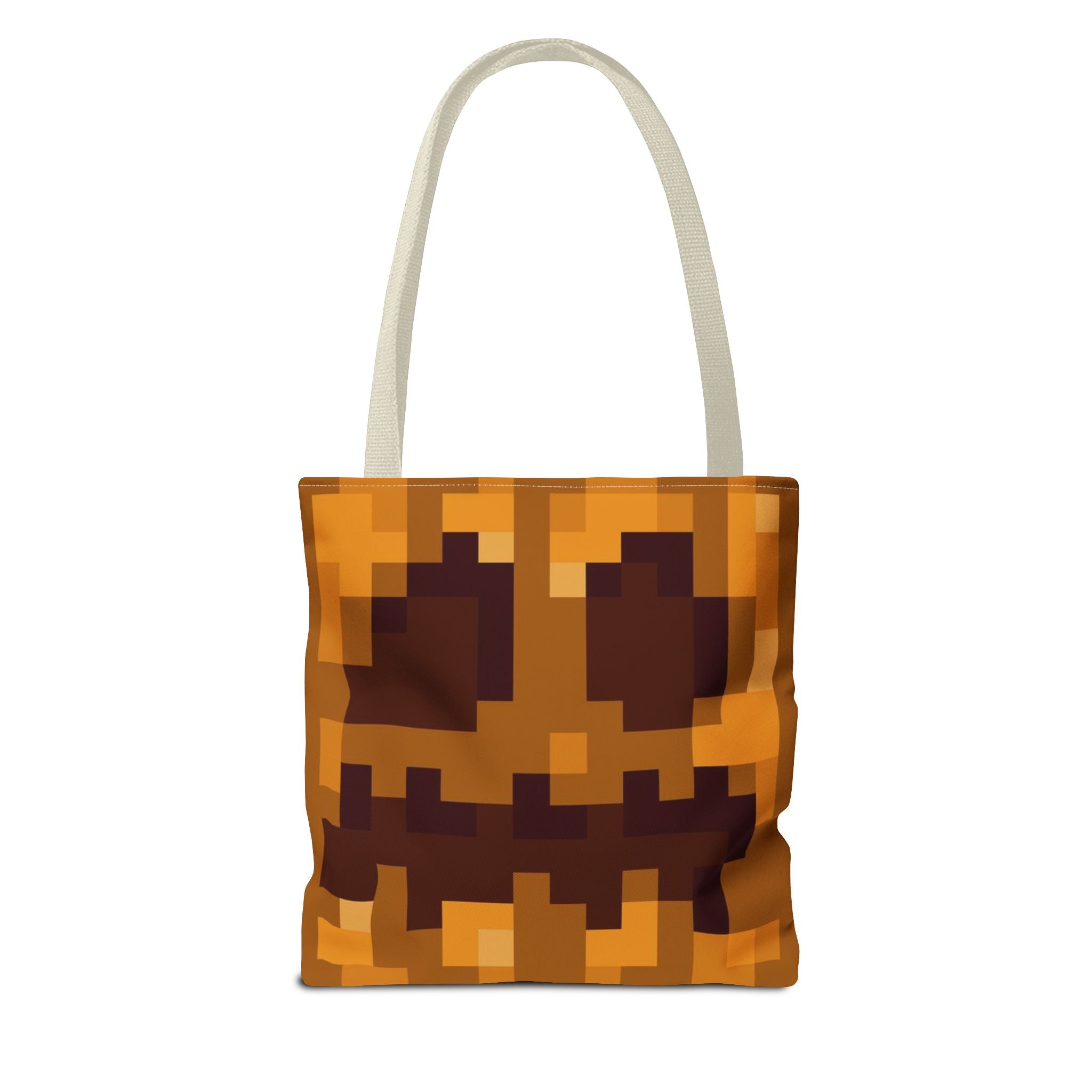 Minecraft Jack O Lantern inspired pumpkin Tote Bag (AOP) Perfect for  Halloween