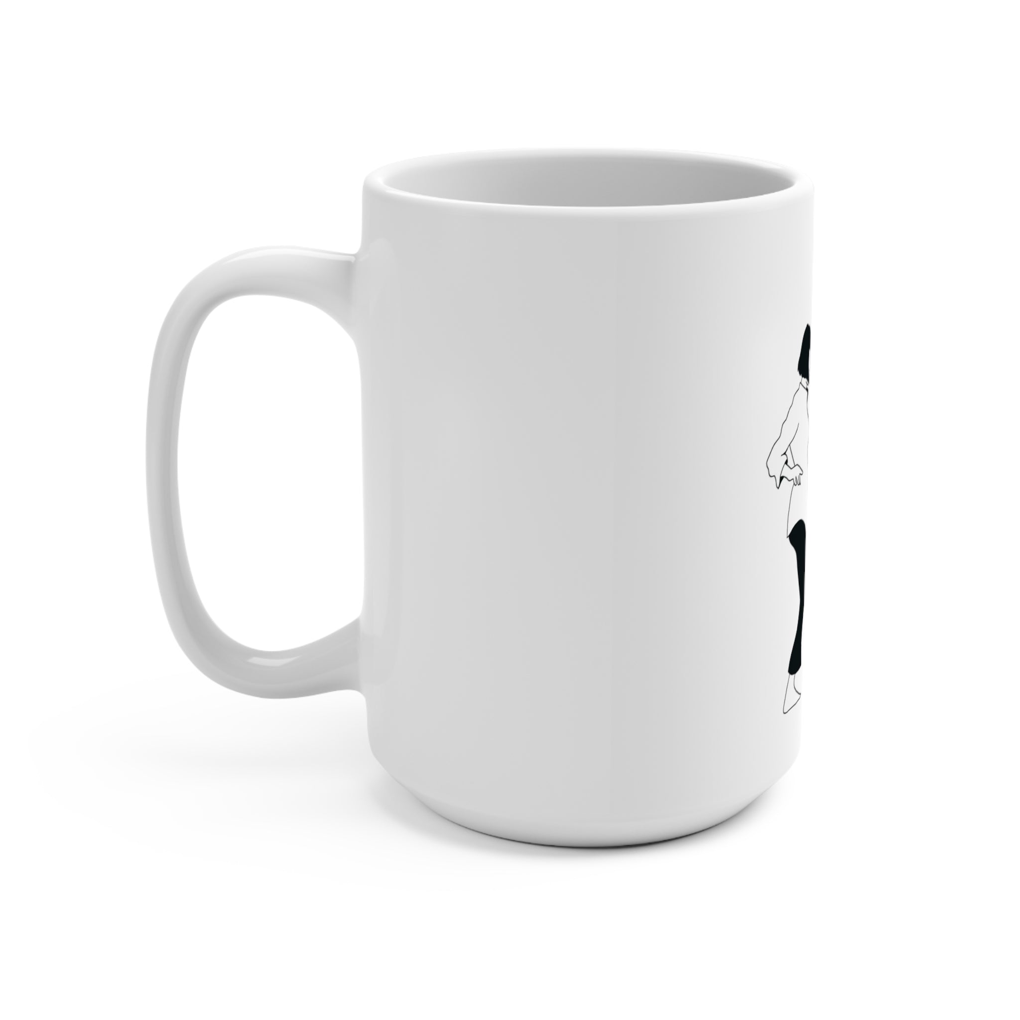 Pulp Fiction Jack Rabbit Slims dance inspired design Mug 15oz