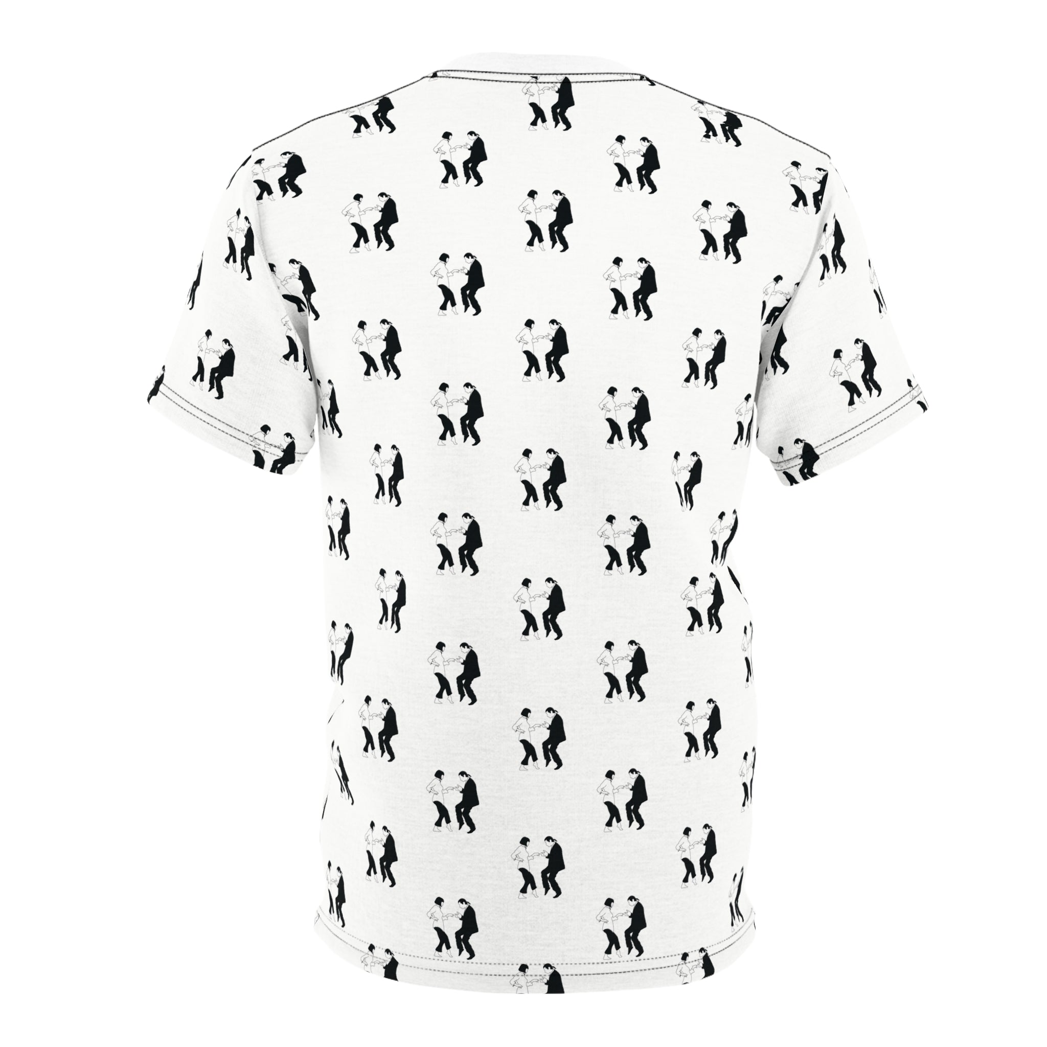 Jack Rabbit Slims dance Pulp Fiction inspired Unisex Cut & Sew Tee (AOP)