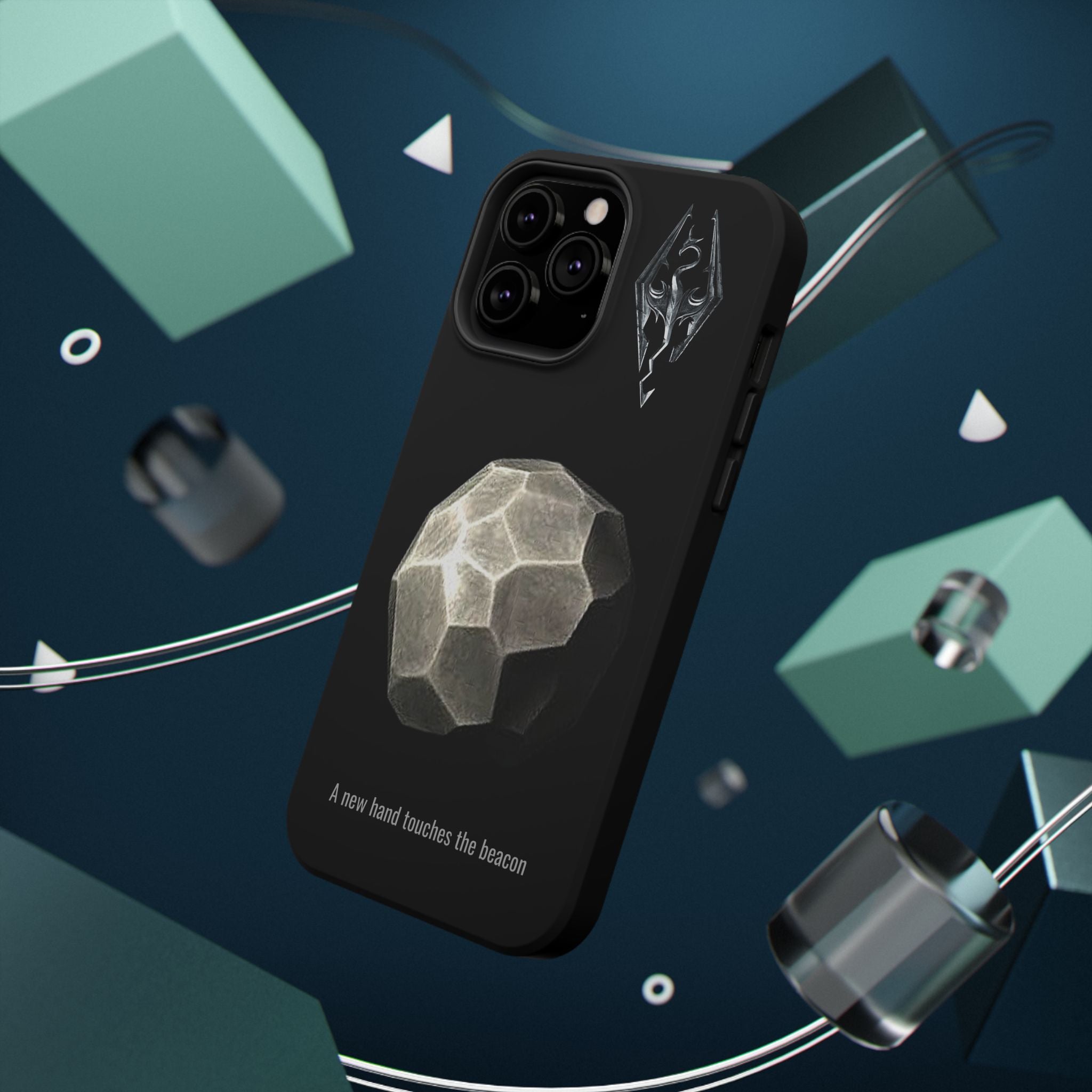 Dragonborn Meridias beacon, A new hand touches the beacon Impact-Resistant Cases