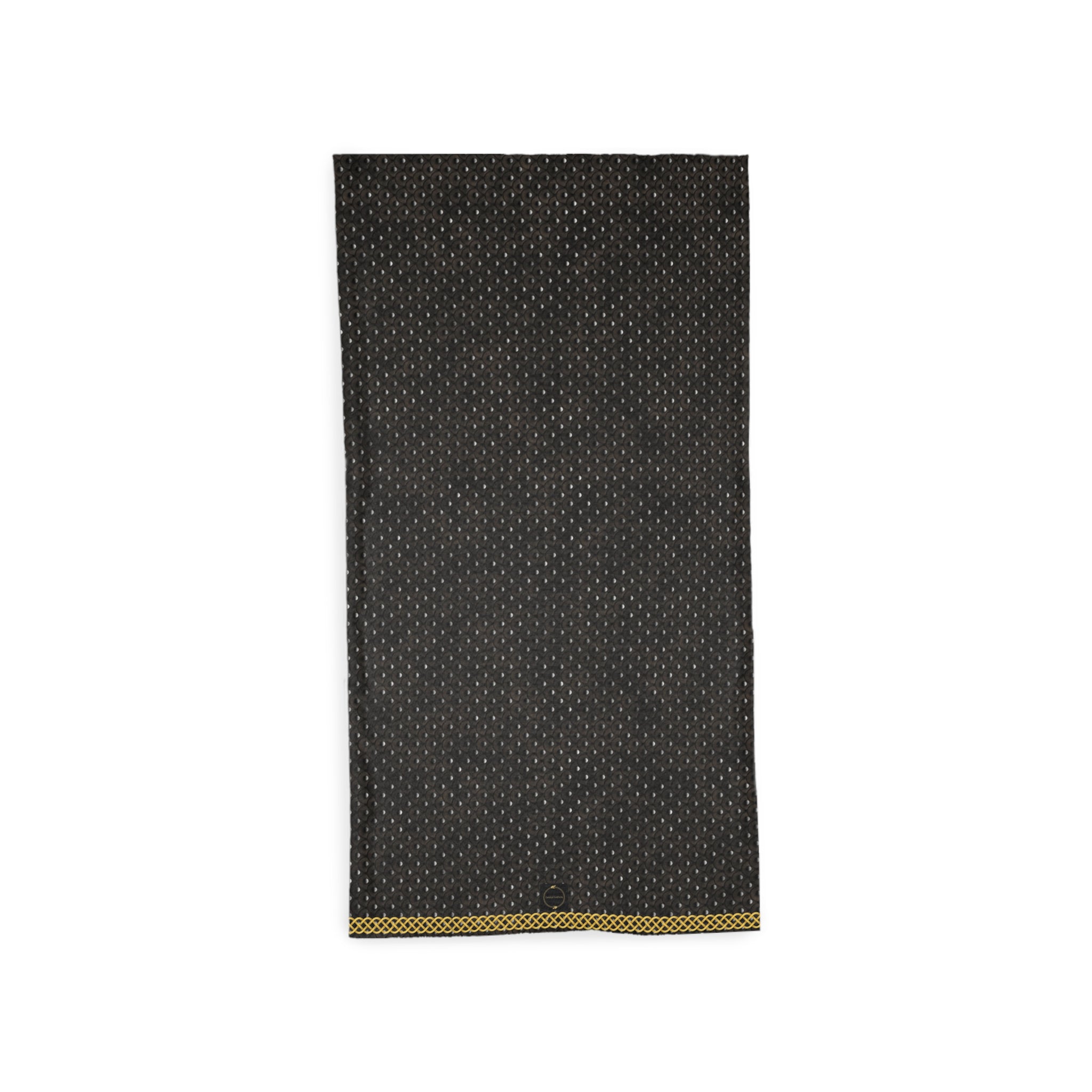 Fabled Fashion Studded leather armour printed Tube Scarf