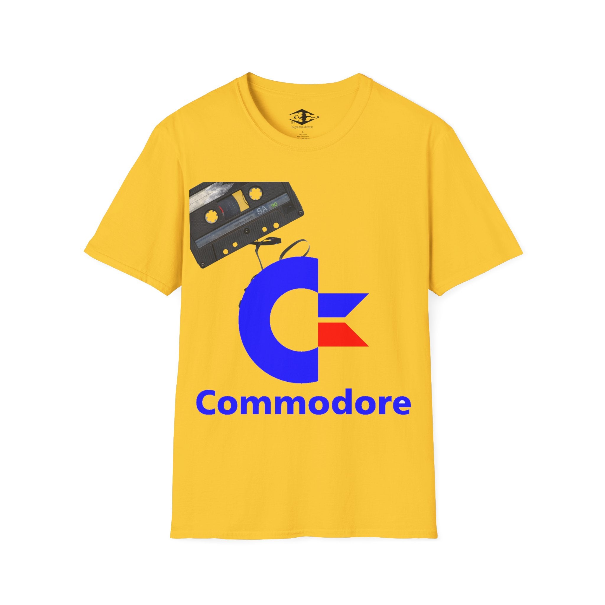 Retro Gamers Commodore 64 Unisex Softstyle funny T-Shirt