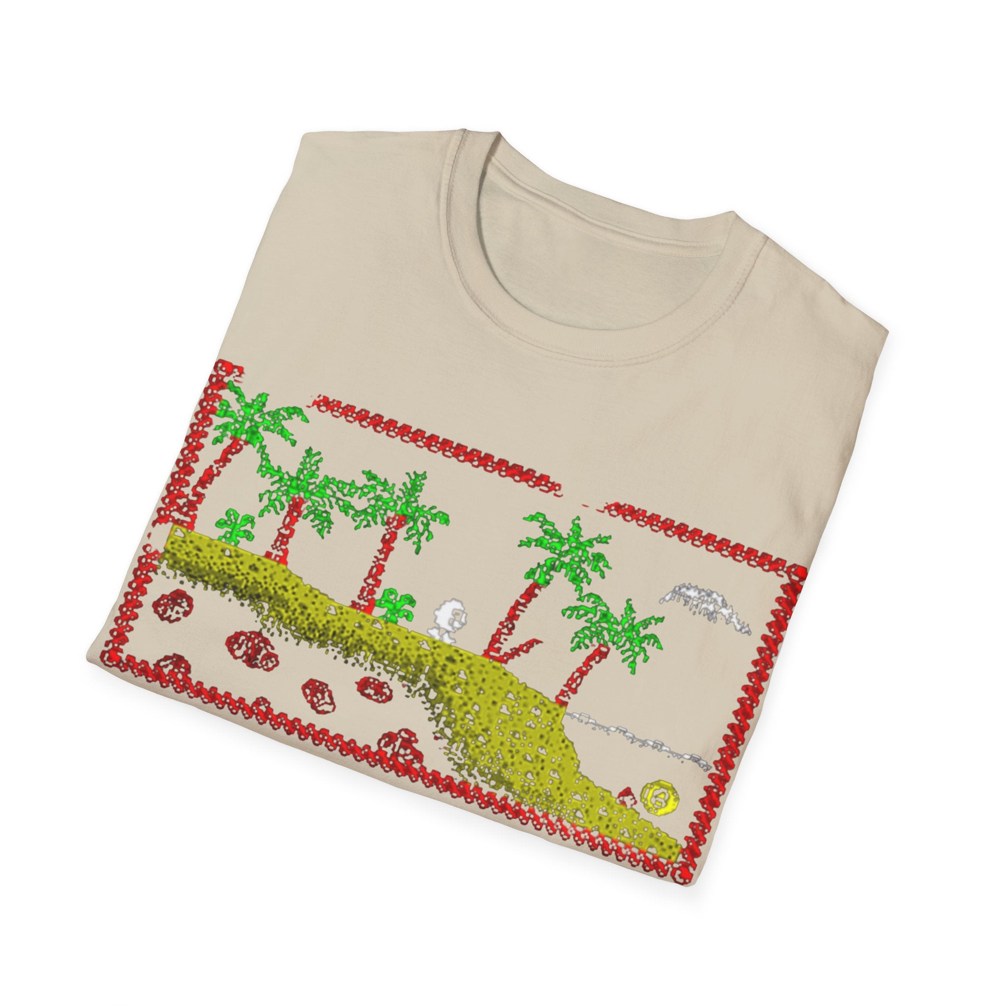 Dizzy Egg Retro Unisex Softstyle T-Shirt