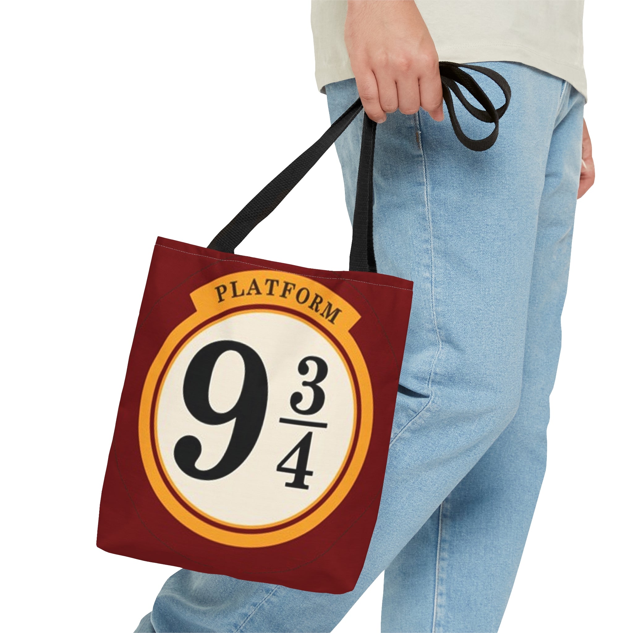 Platform 9 3/4 Harry Potter Hogwarts express inspired AOP Tote Bag