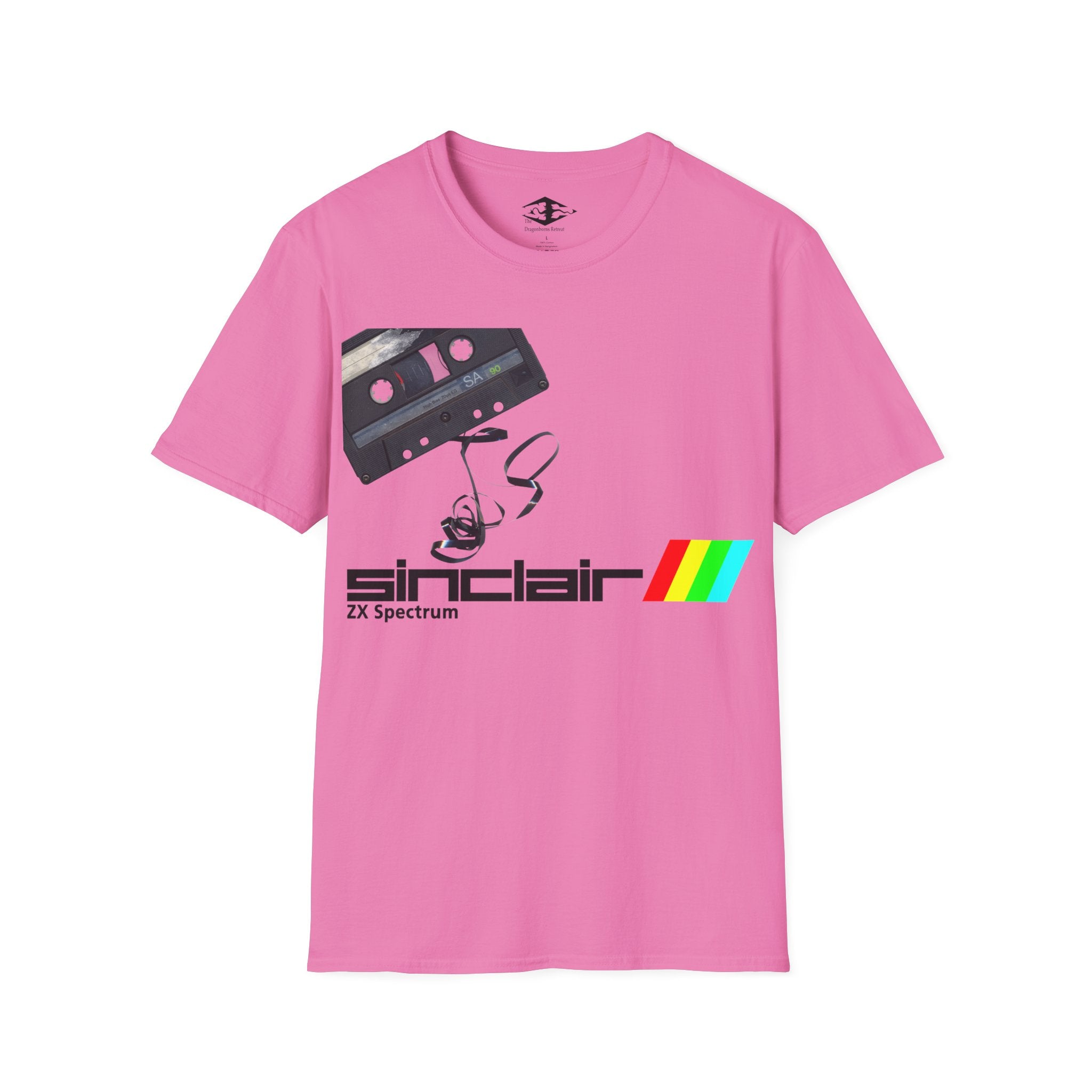 Retro Gamers ZX Spectrum Unisex Softstyle funny T-Shirt