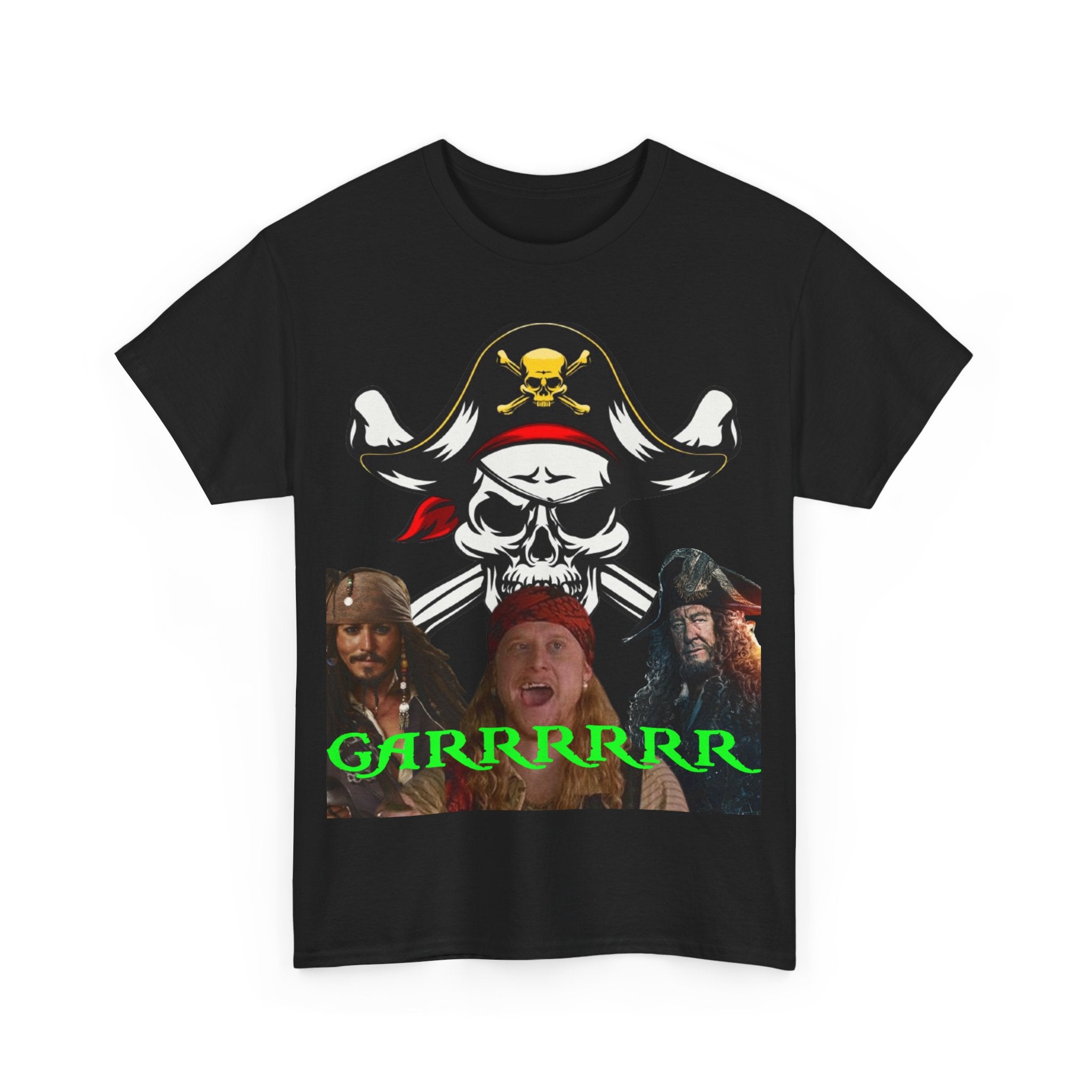 Steve The Pirate Garrrrr Unisex Heavy Cotton Tee