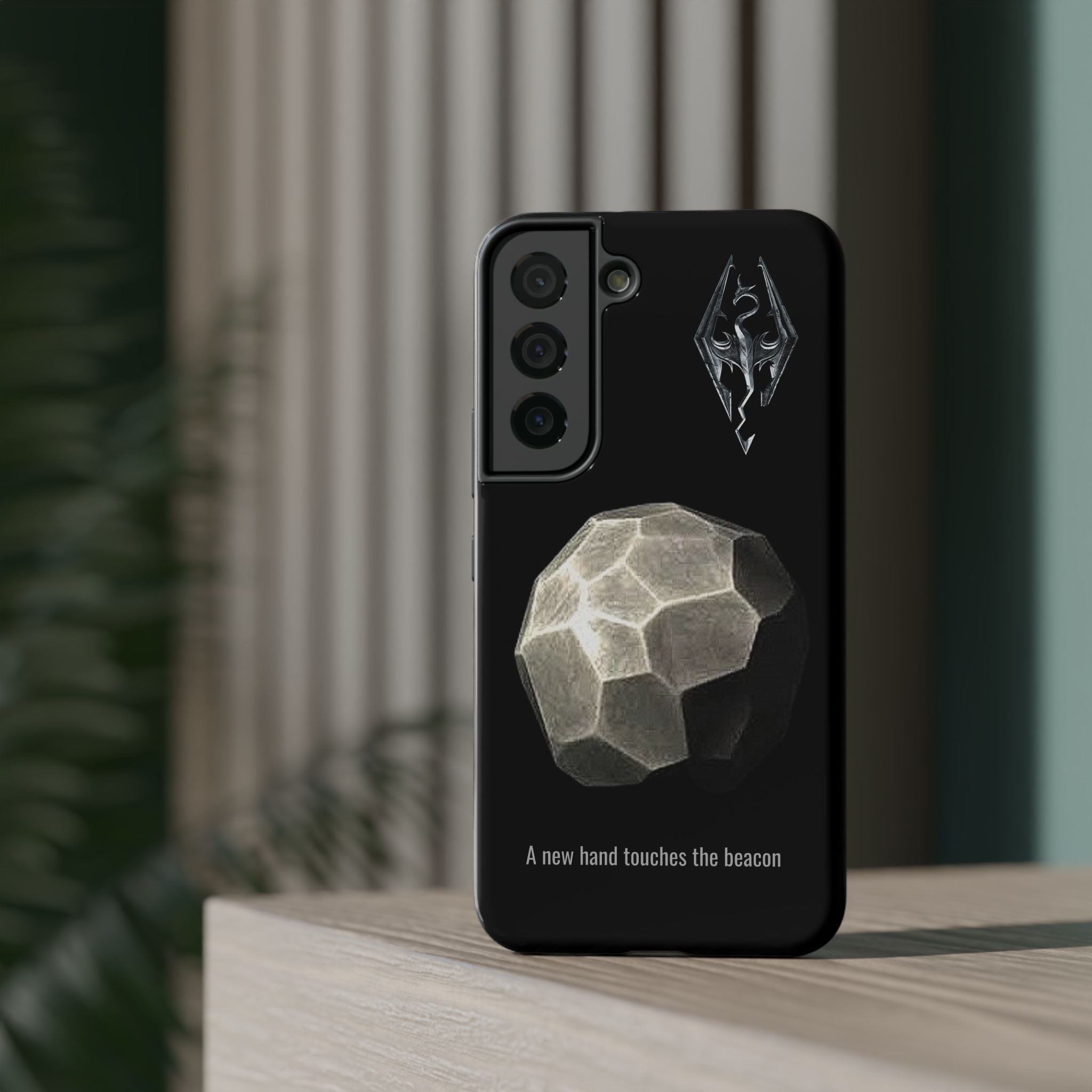 Dragonborn Meridias beacon, A new hand touches the beacon Impact-Resistant Cases