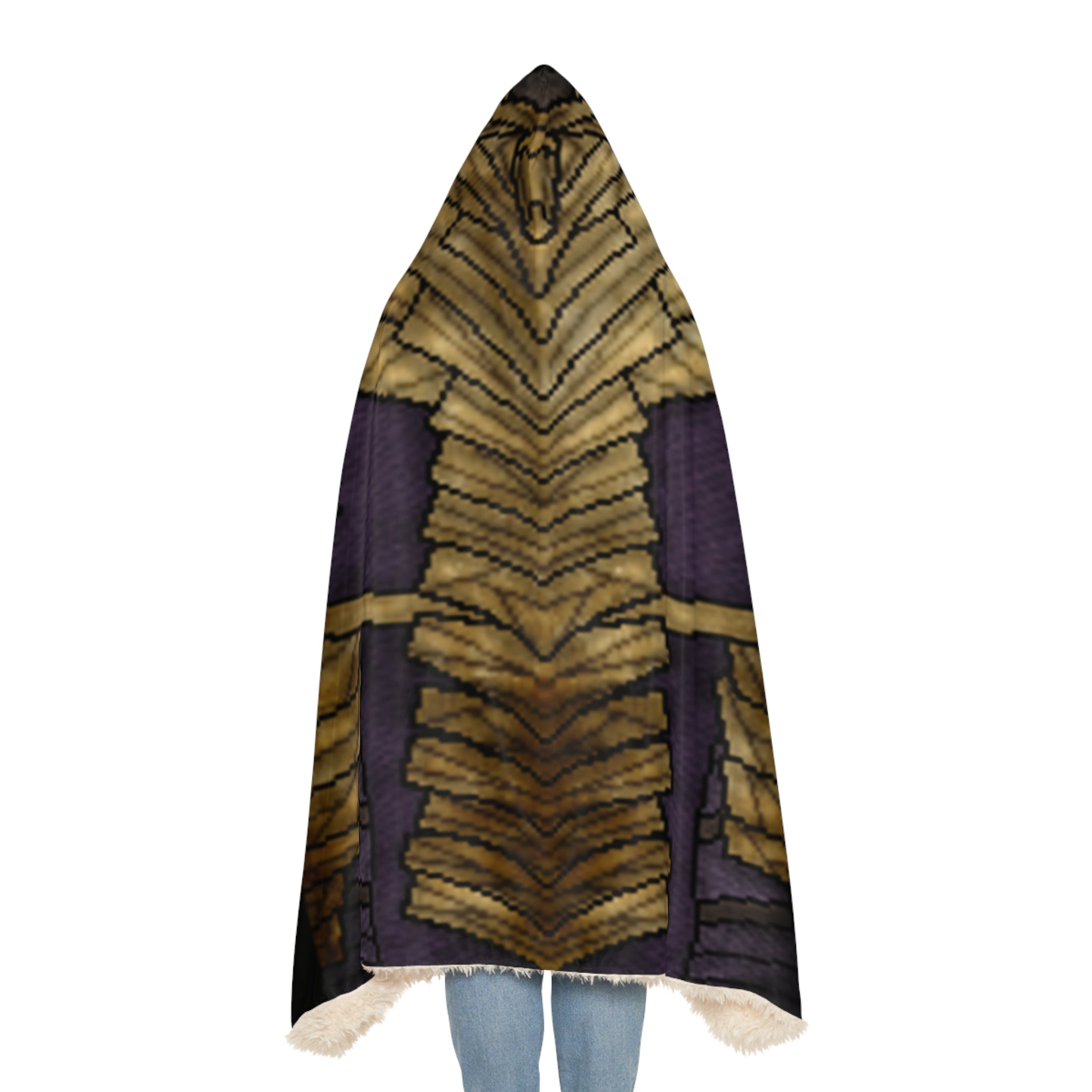 Dragonborn inspired Dragon priest robe Snuggle Blanket