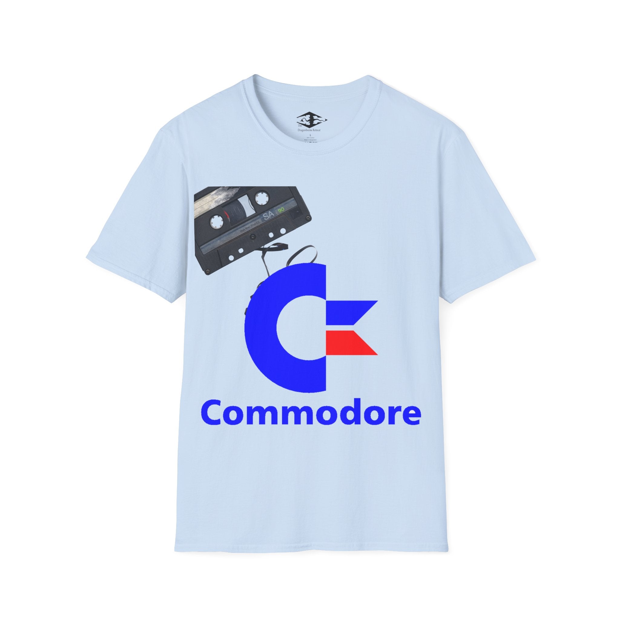 Retro Gamers Commodore 64 Unisex Softstyle funny T-Shirt