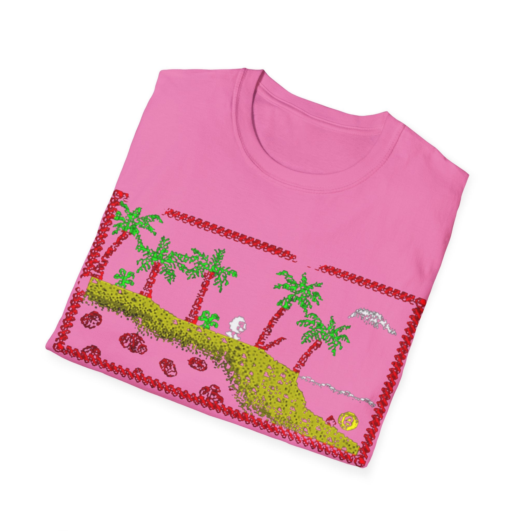 Dizzy Egg Retro Unisex Softstyle T-Shirt