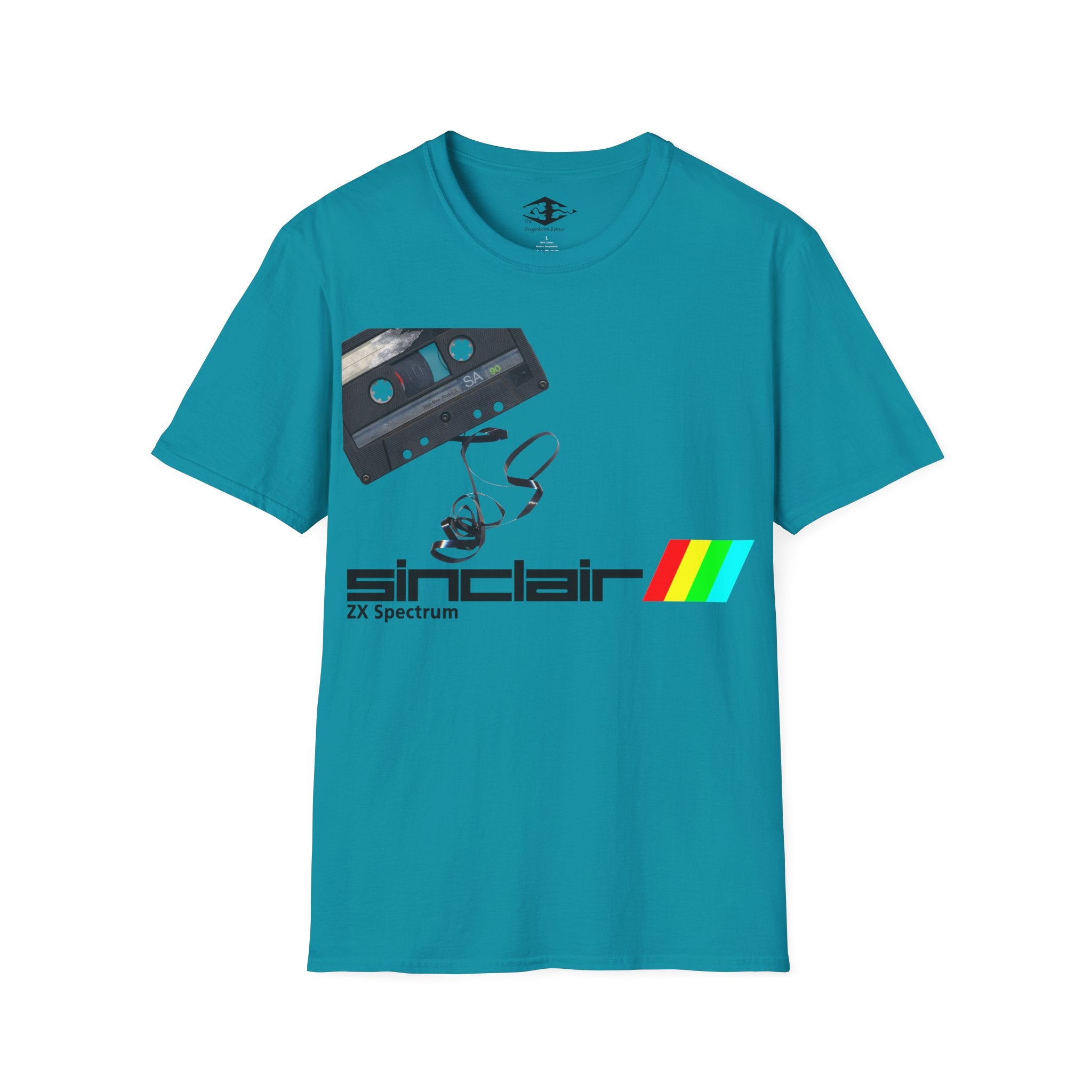 Retro Gamers ZX Spectrum Unisex Softstyle funny T-Shirt