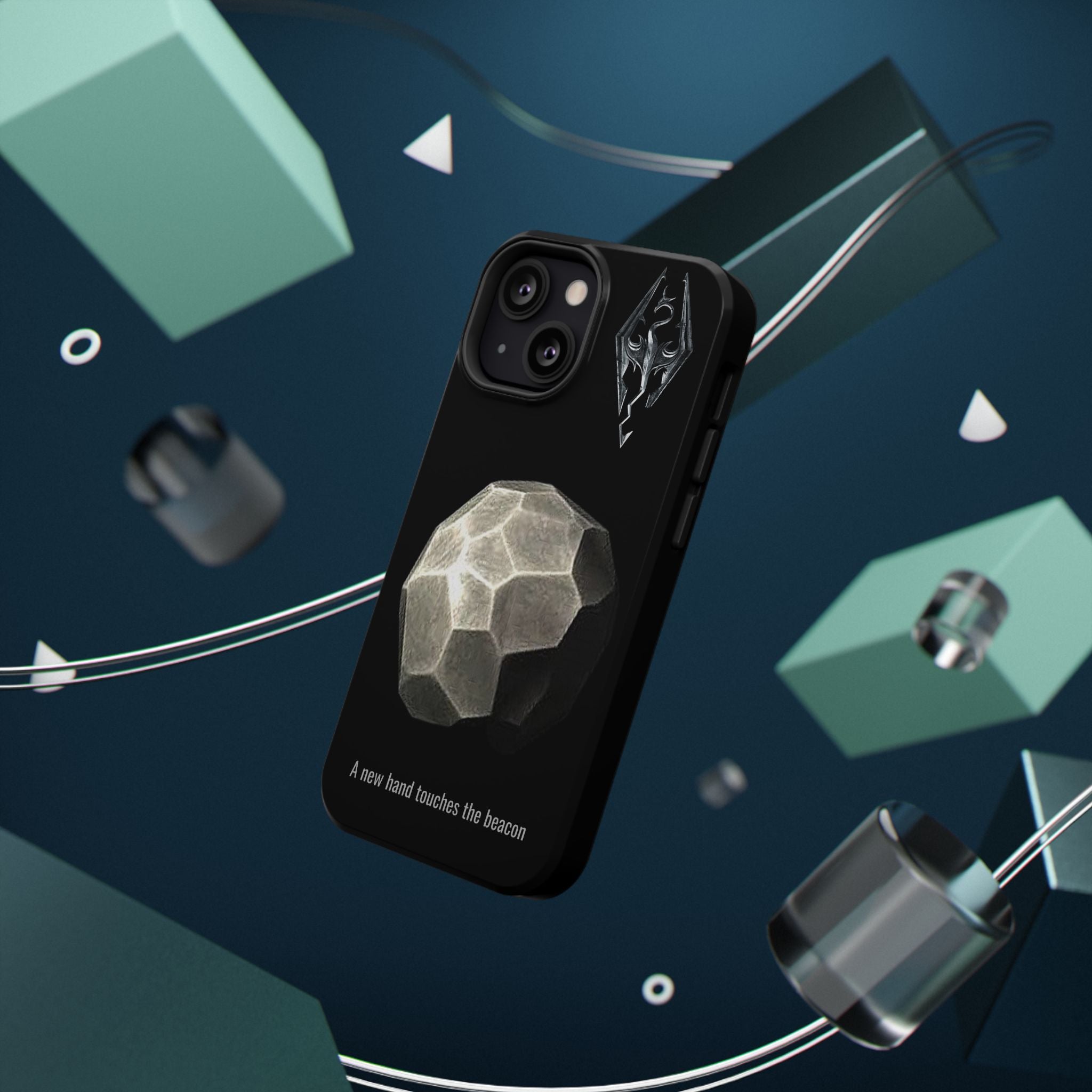 Dragonborn Meridias beacon, A new hand touches the beacon Impact-Resistant Cases