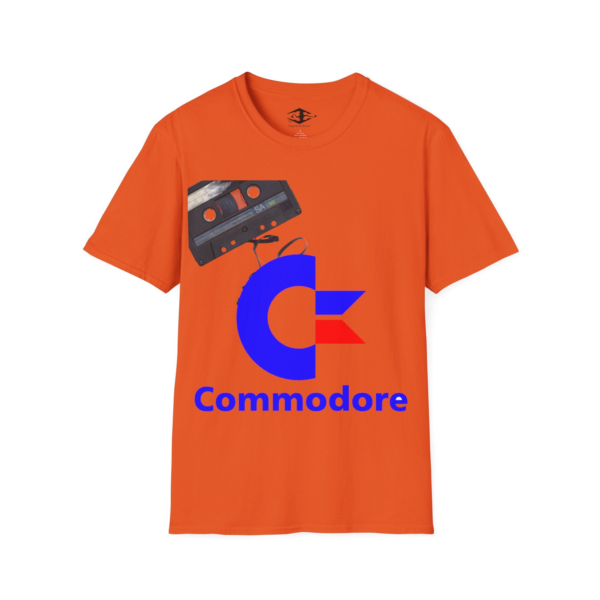 Retro Gamers Commodore 64 Unisex Softstyle funny T-Shirt