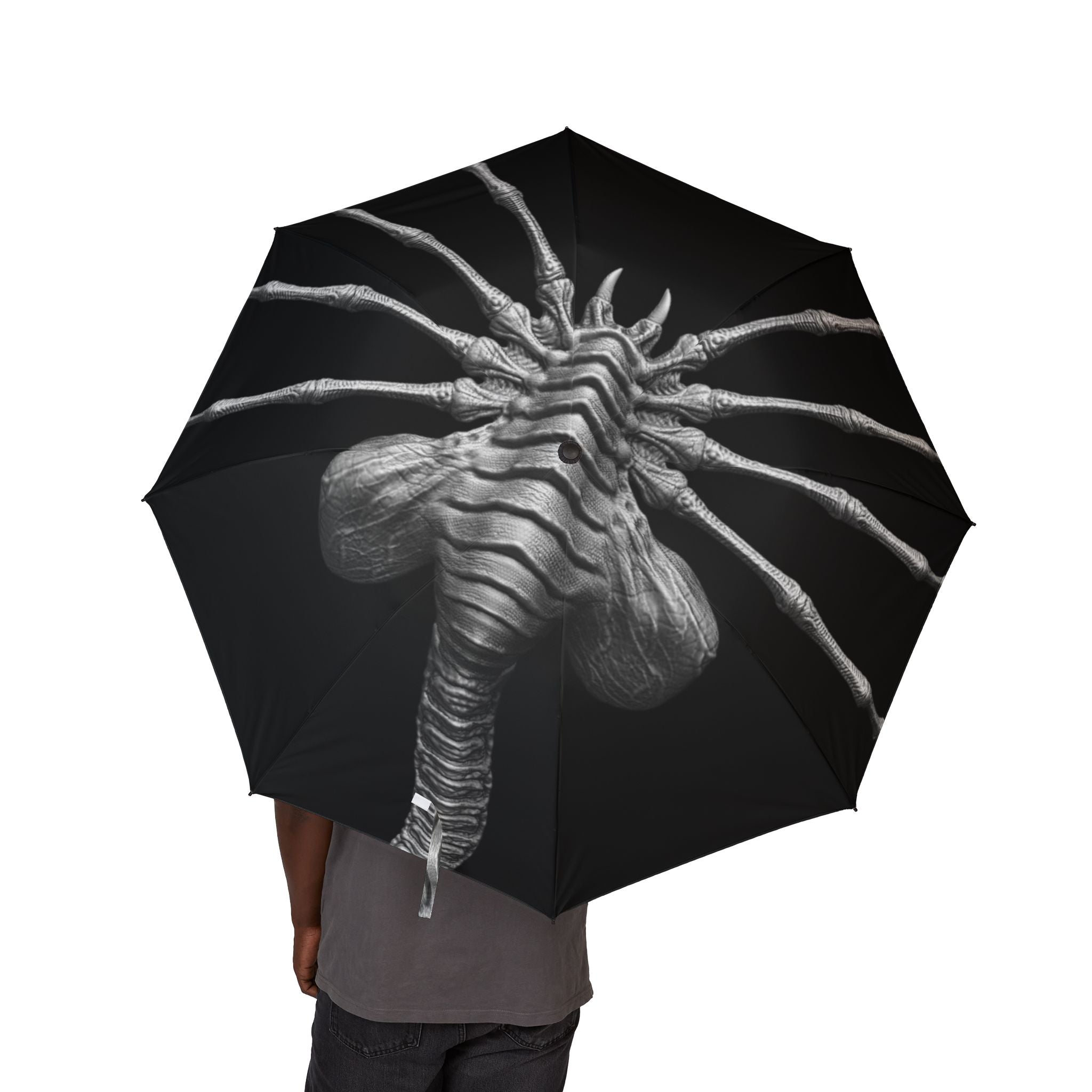 Halloween Alien Facehugger Umbrella