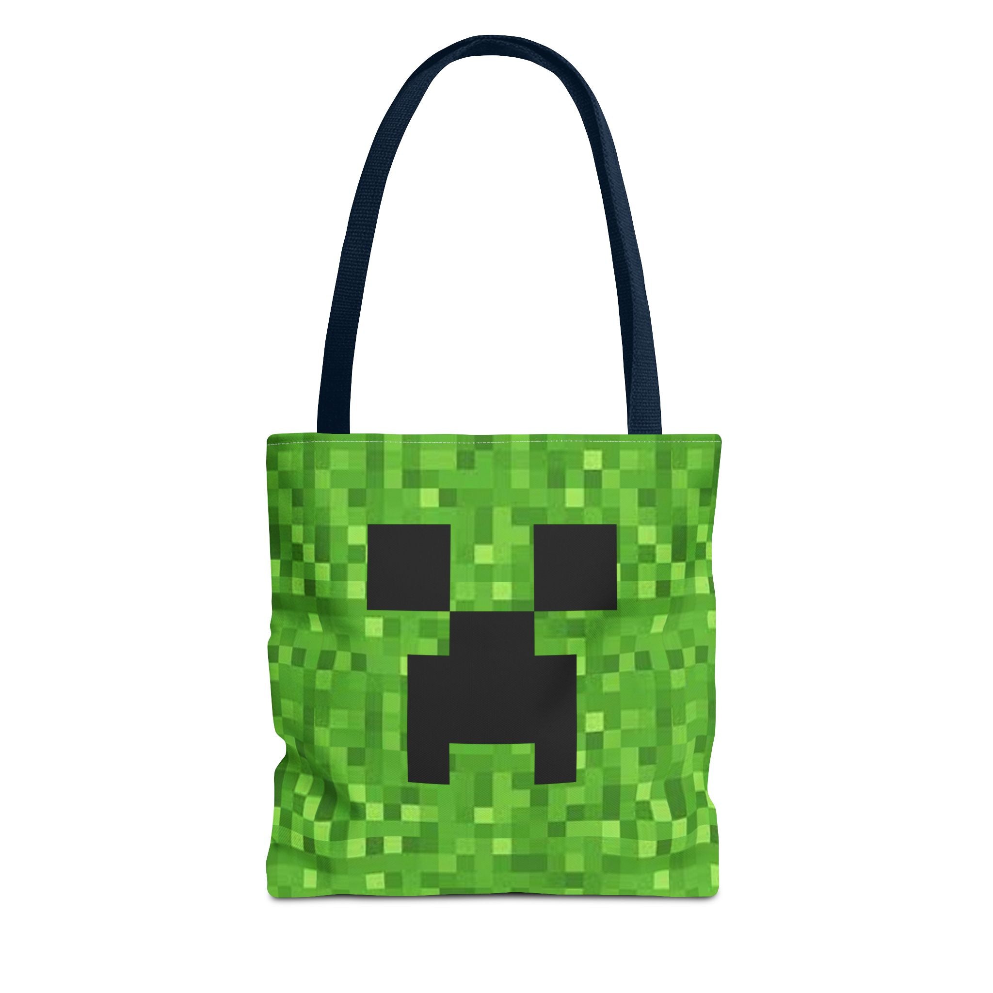 Minecraft Creeper inspired Tote Bag (AOP) Perfect for  Halloween
