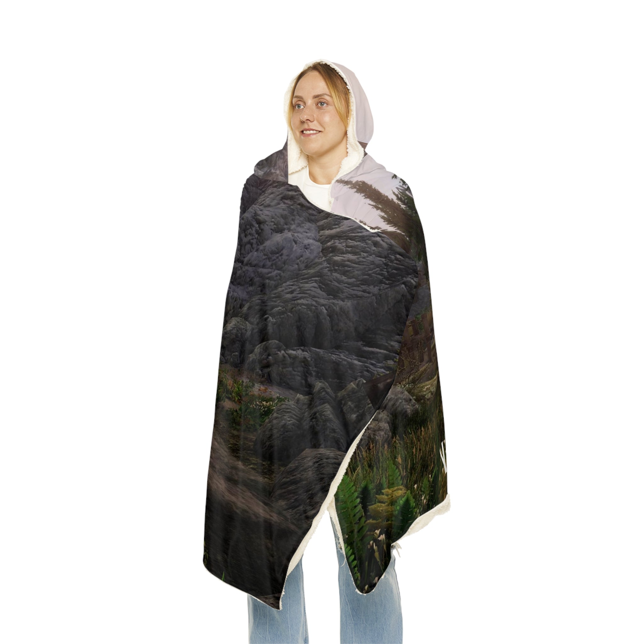 Dragonborn Skyrim Snuggle Blanket