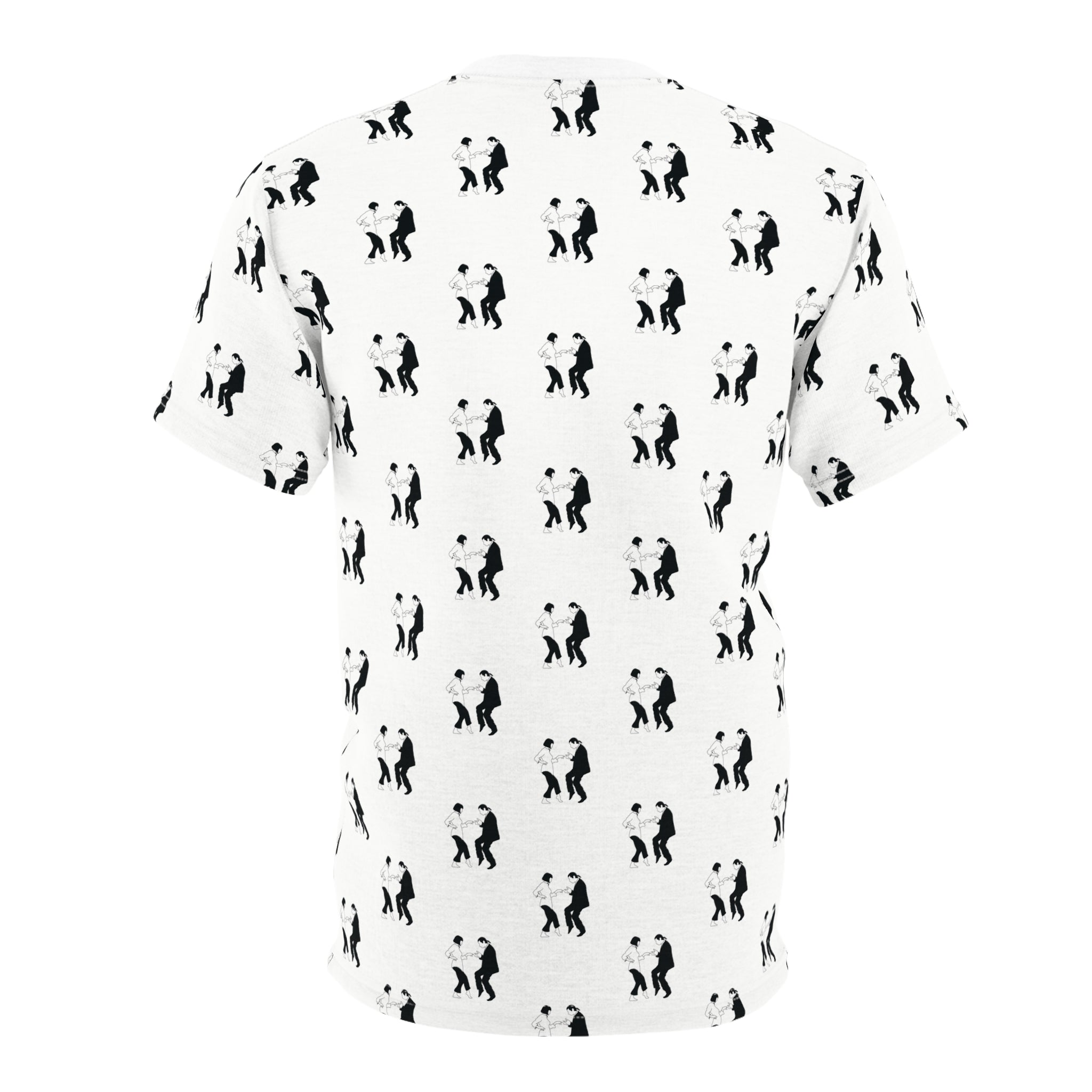 Jack Rabbit Slims dance Pulp Fiction inspired Unisex Cut & Sew Tee (AOP)