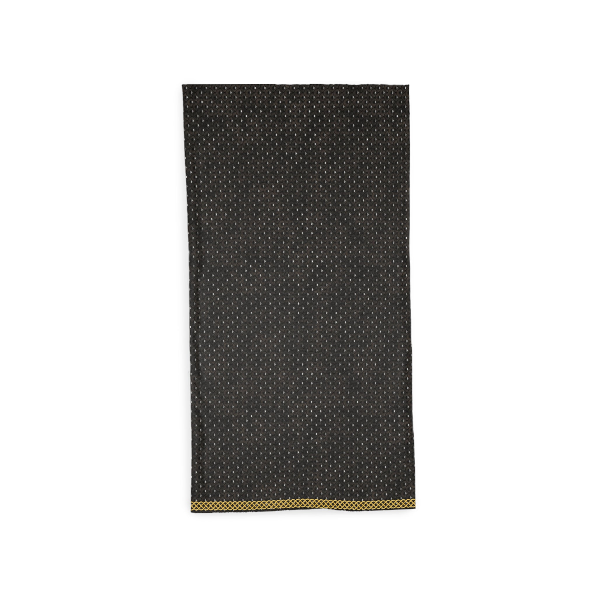 Fabled Fashion Studded leather armour printed Tube Scarf