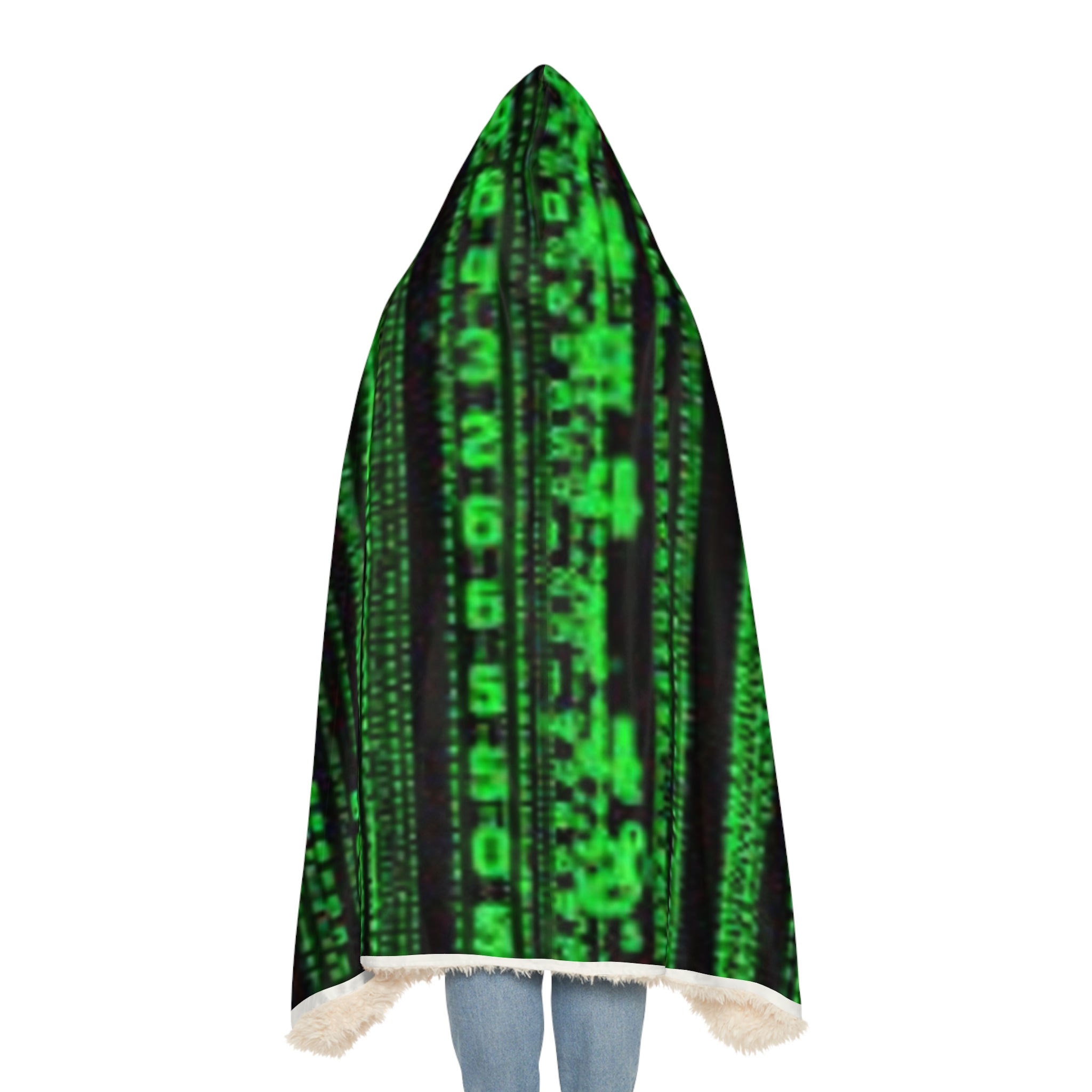 Matrix code Snuggle Blanket