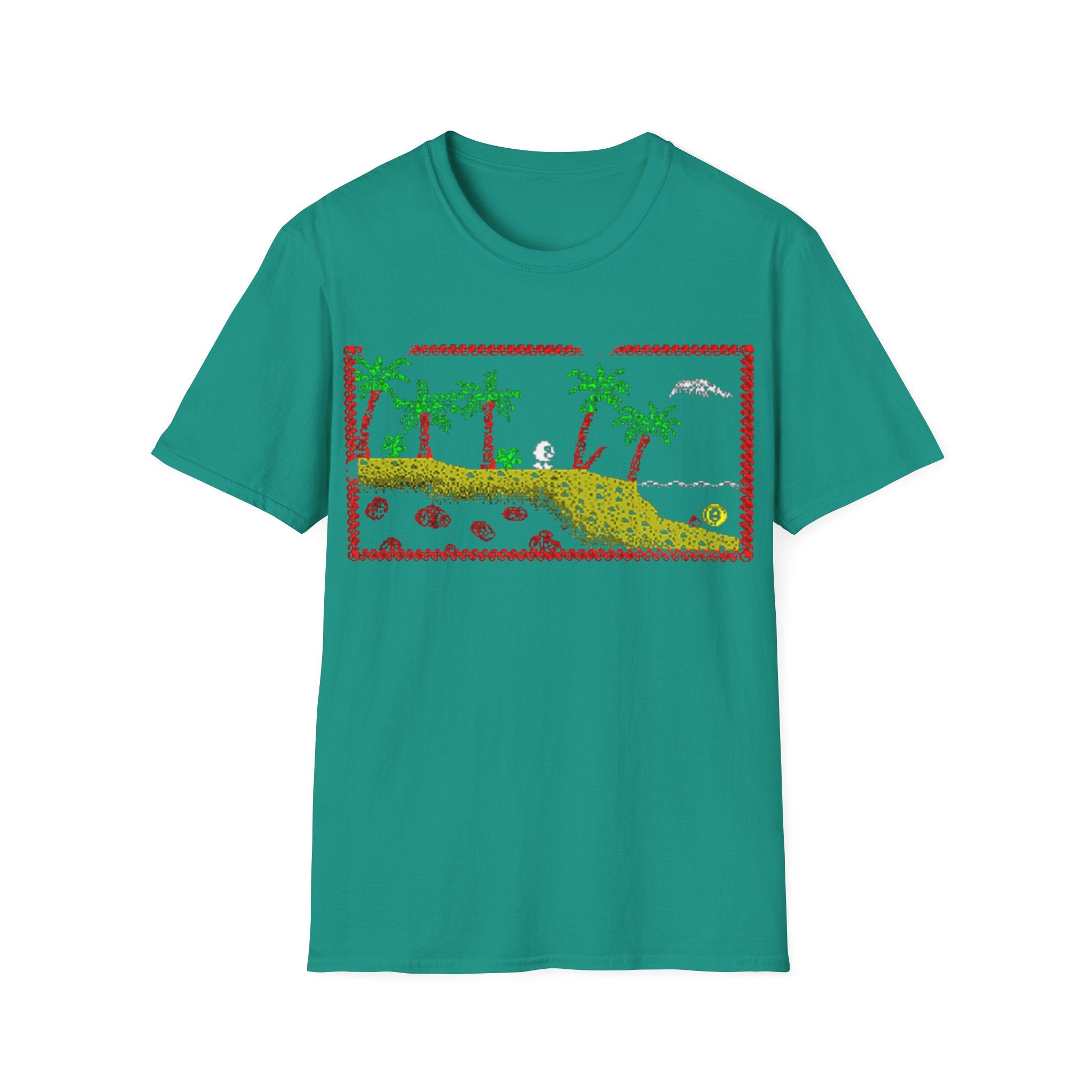 Dizzy Egg Retro Unisex Softstyle T-Shirt