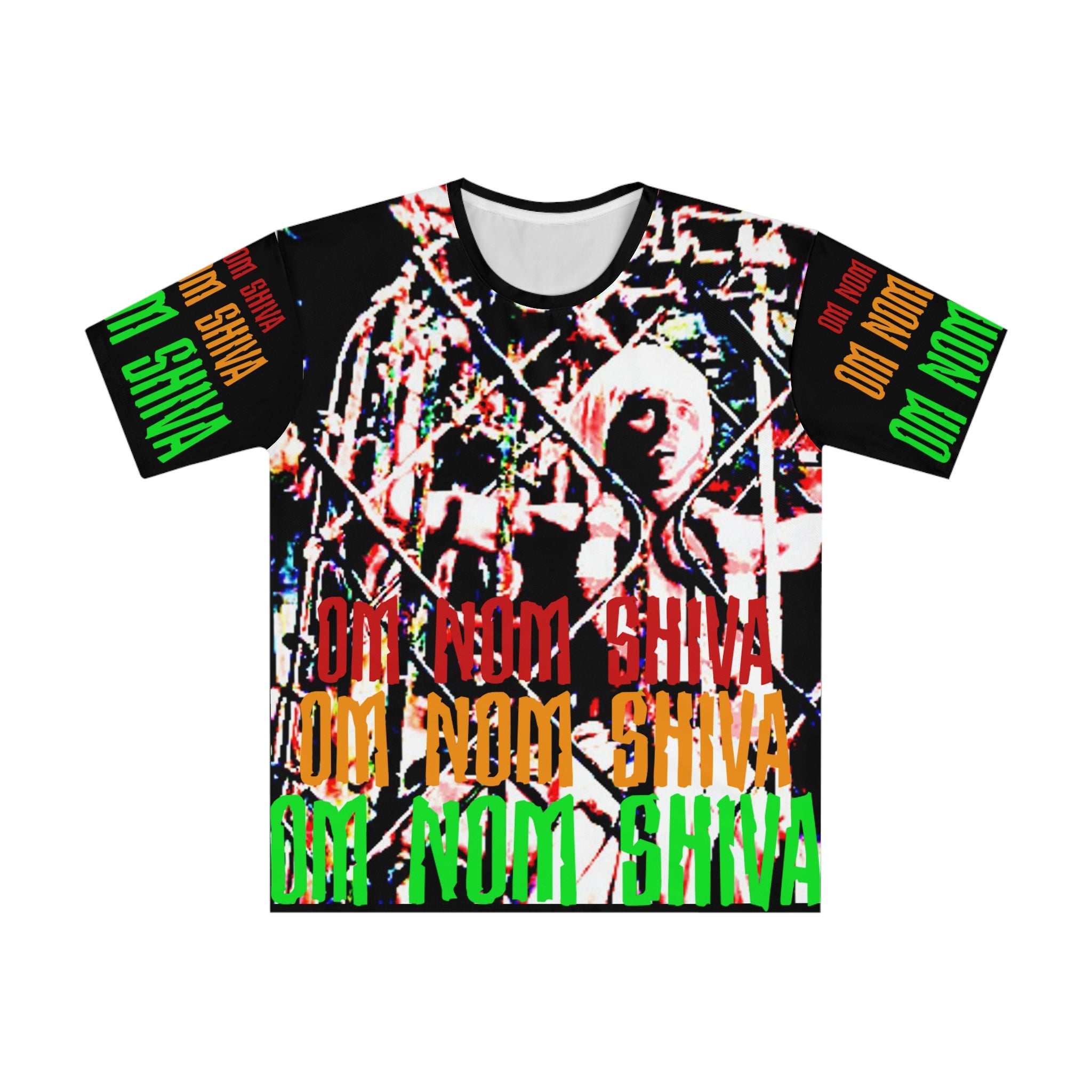 Temple of Doom 'Om Nom Shiva' Indiana Jones inspired funny Men's Loose T-shirt