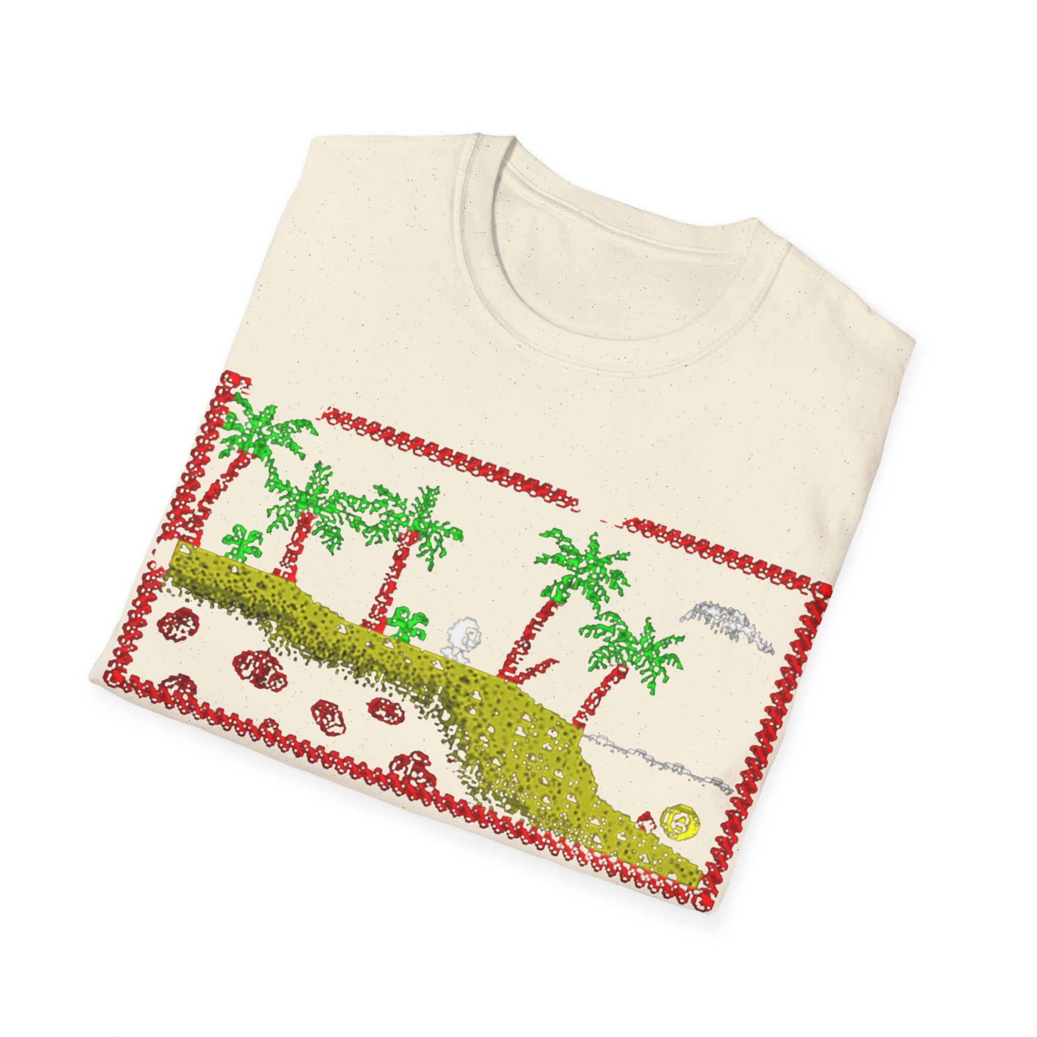 Dizzy Egg Retro Unisex Softstyle T-Shirt
