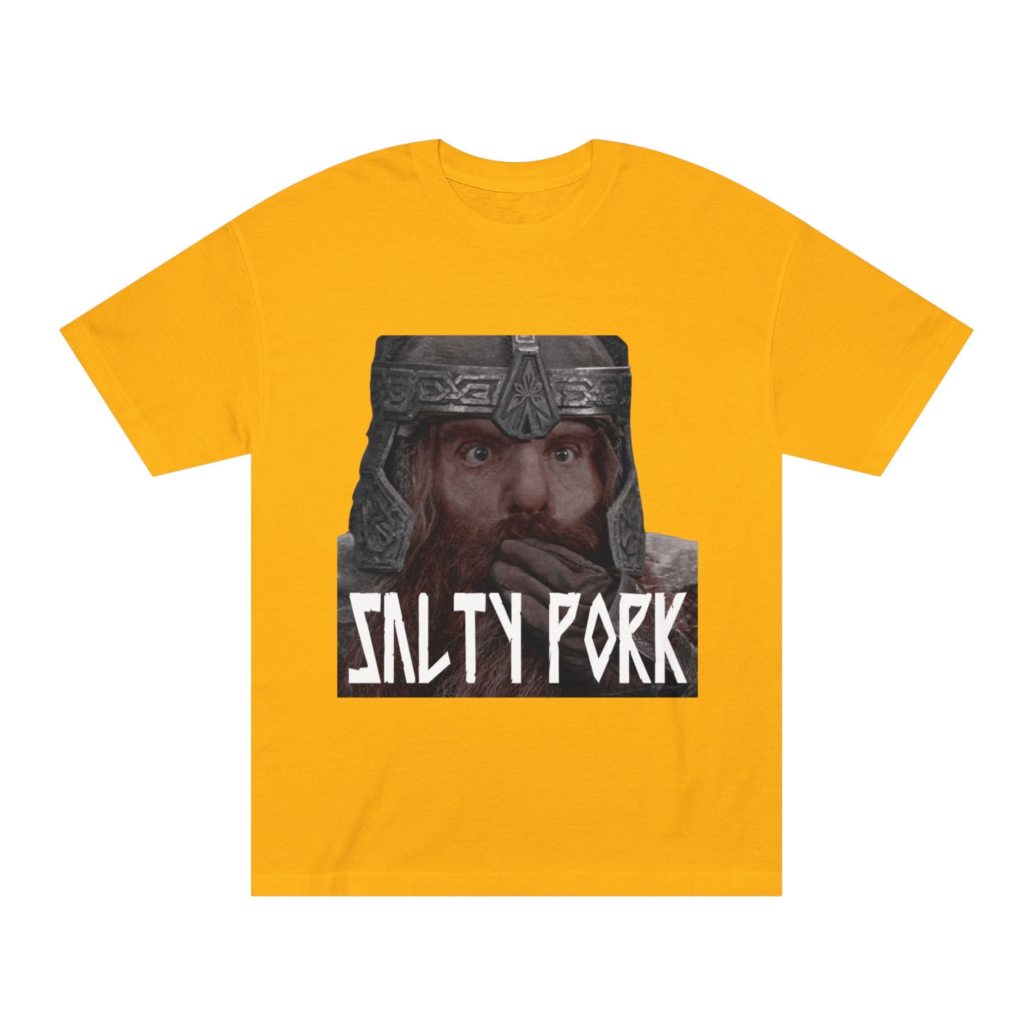 Lord of the Rings inspired Gimli 'Salty Pork' Funny Unisex Classic Tee