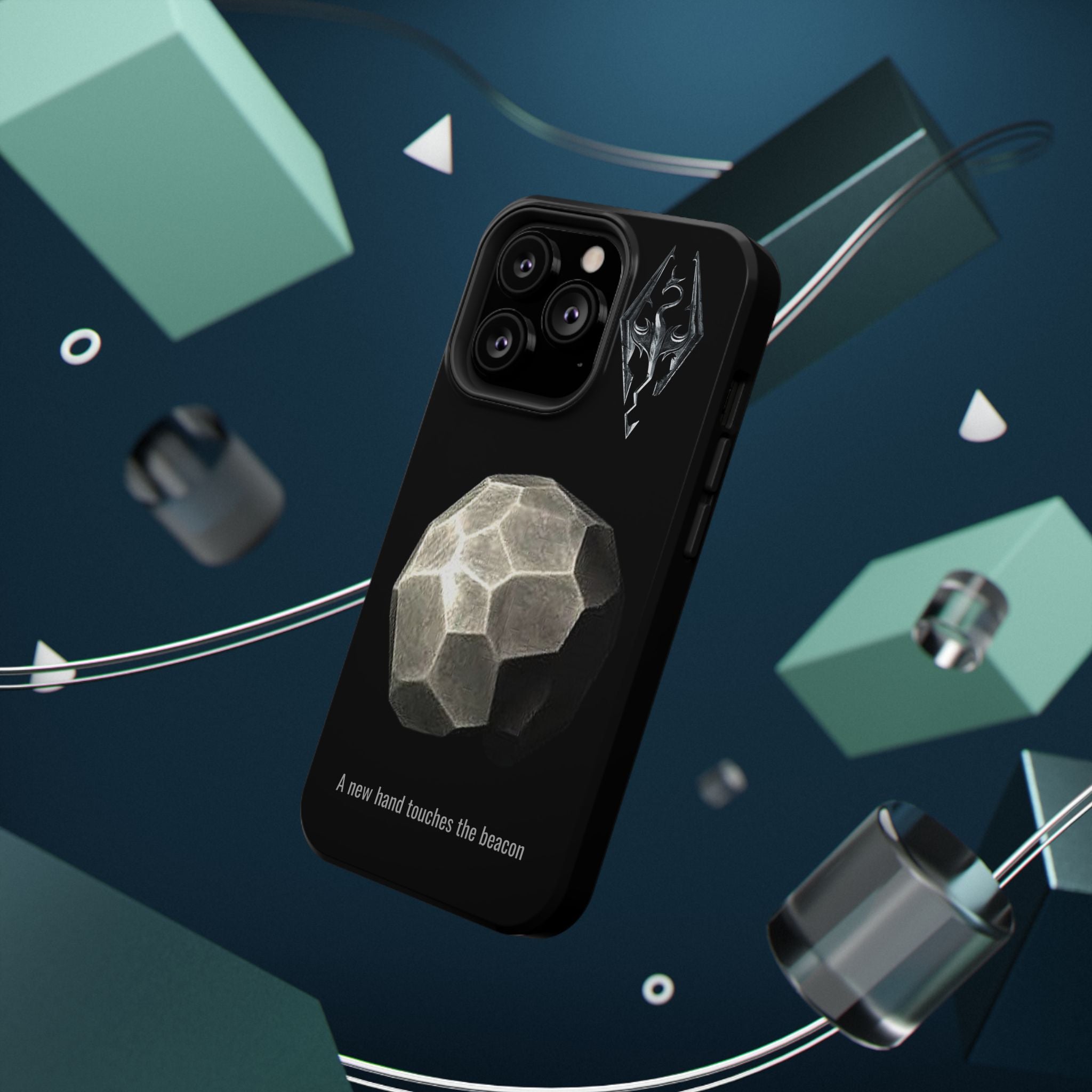 Dragonborn Meridias beacon, A new hand touches the beacon Impact-Resistant Cases