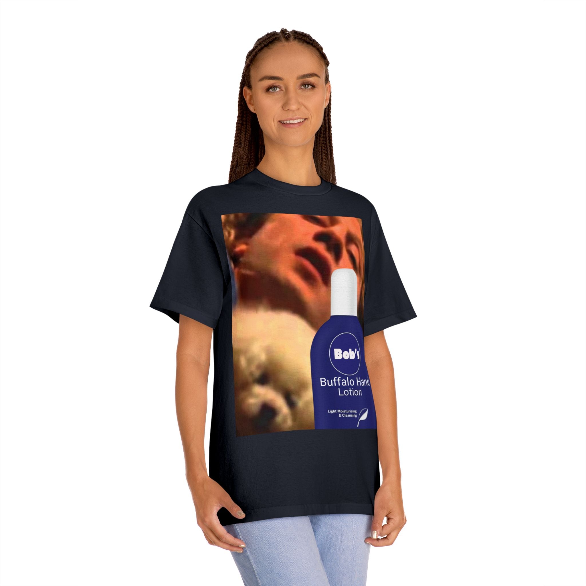 Silence of the lambs inspired Buffalo Bill 'She puts the lotion' funny Unisex Classic Tee