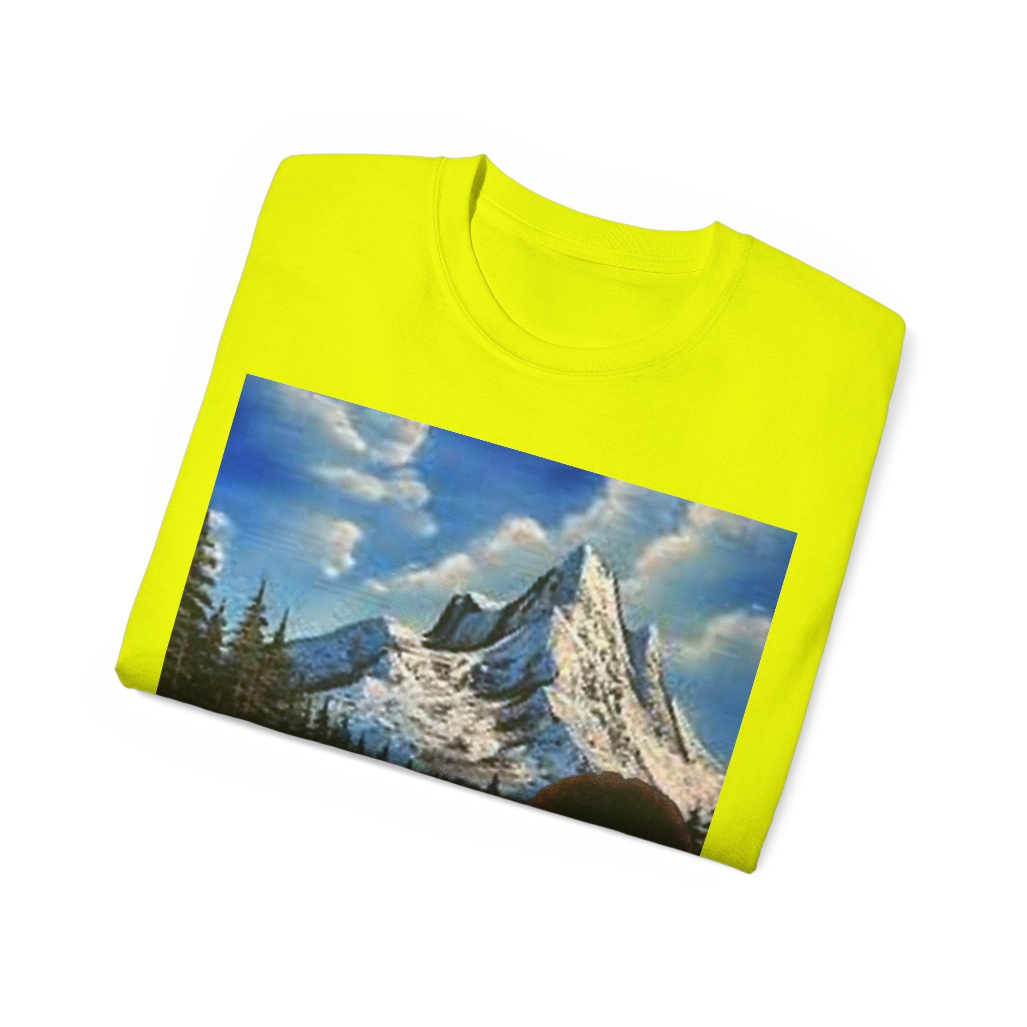Bob Ross inspired 'little squirrel' Unisex Ultra Cotton Tee
