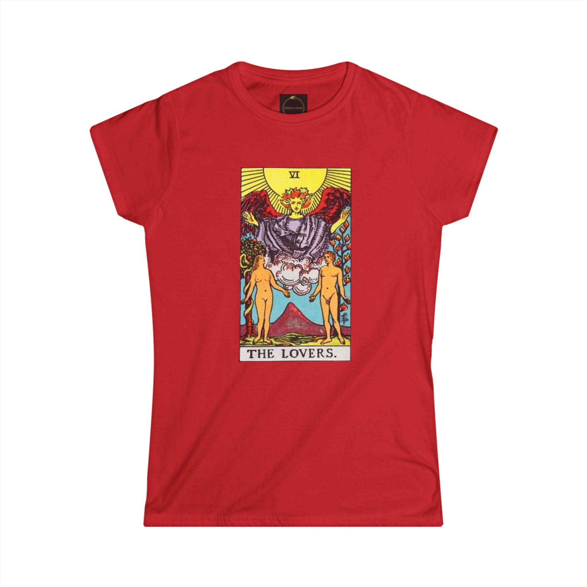 Women's Tee - Tarot Card The Lovers - Spirituality Shirt