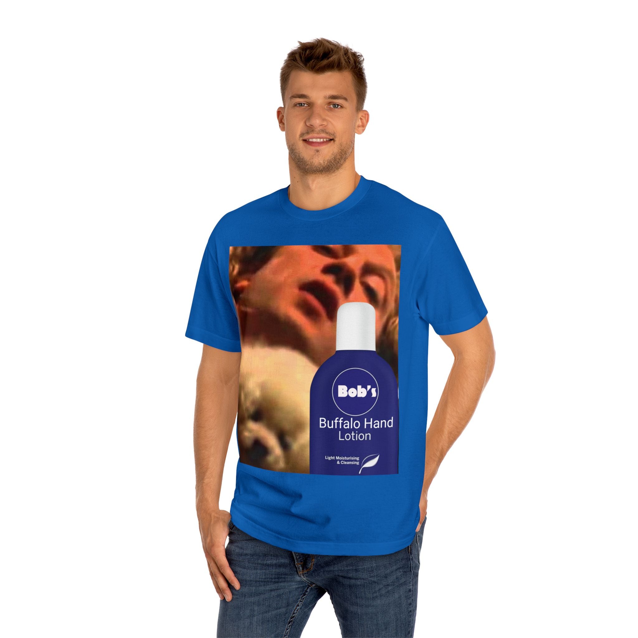 Silence of the lambs inspired Buffalo Bill 'She puts the lotion' funny Unisex Classic Tee