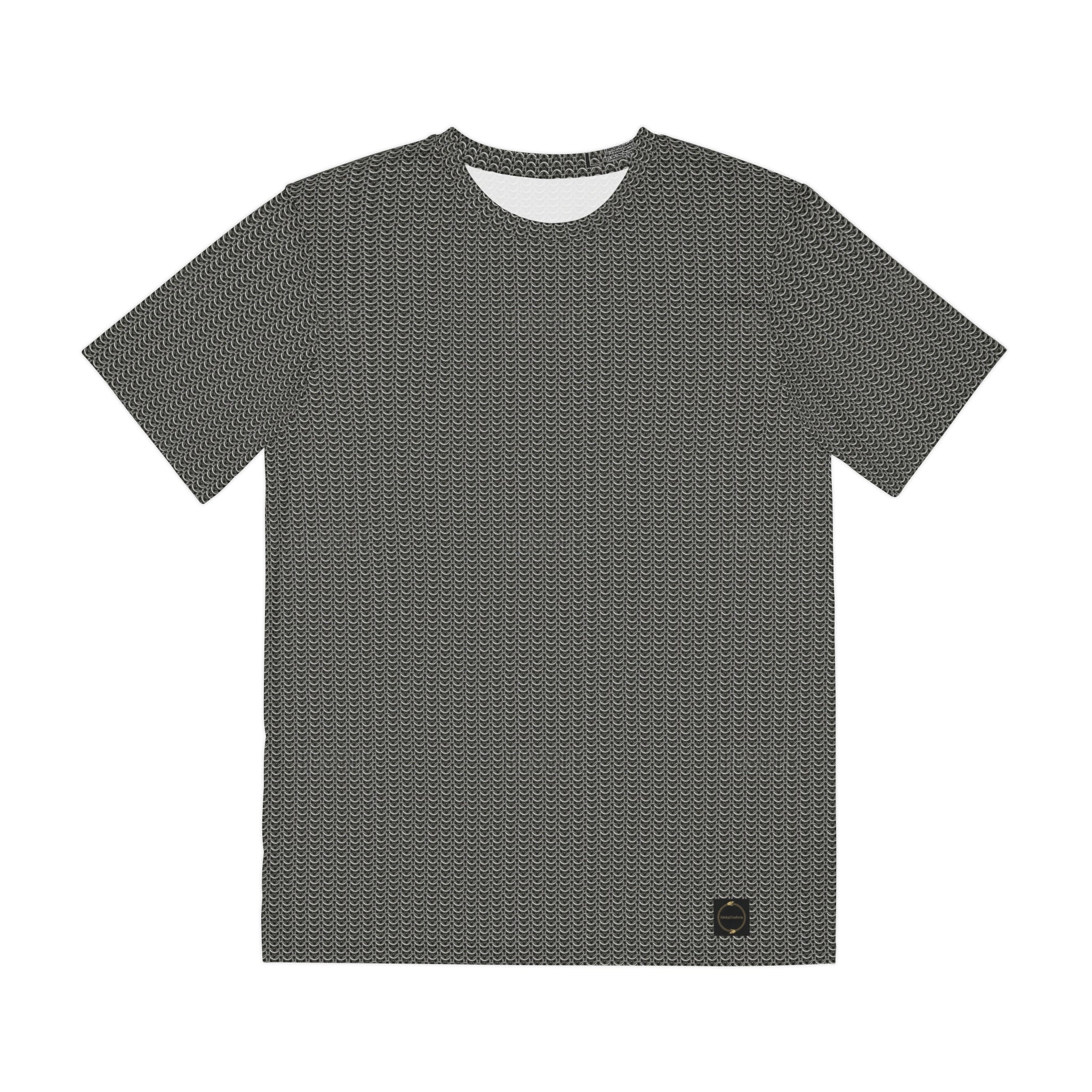 Fabled Fashion Chainmail effect Men's Polyester Tee (AOP)