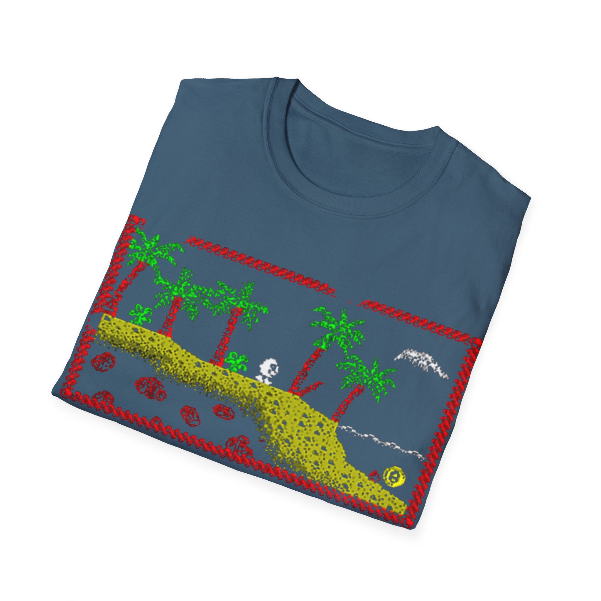 Dizzy Egg Retro Unisex Softstyle T-Shirt