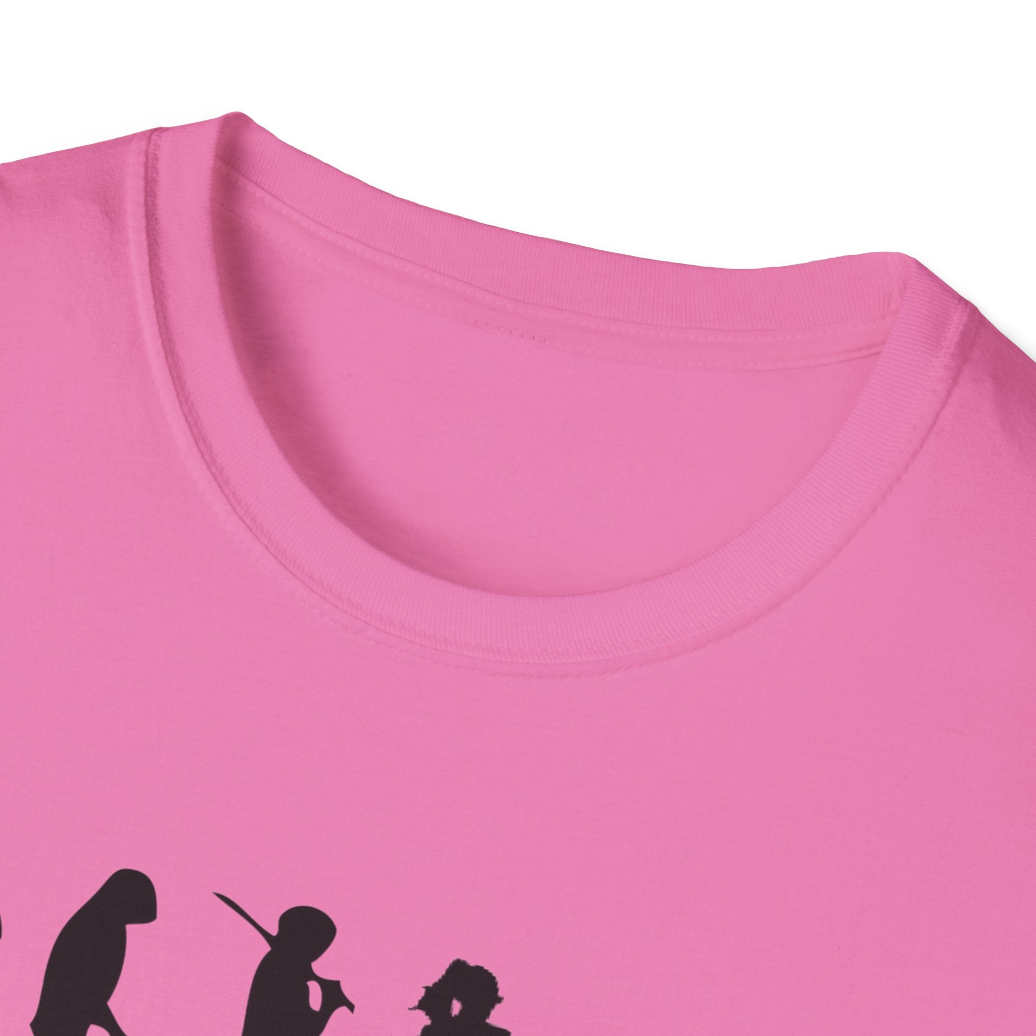 Dog walker evolution Unisex Softstyle T-Shirt