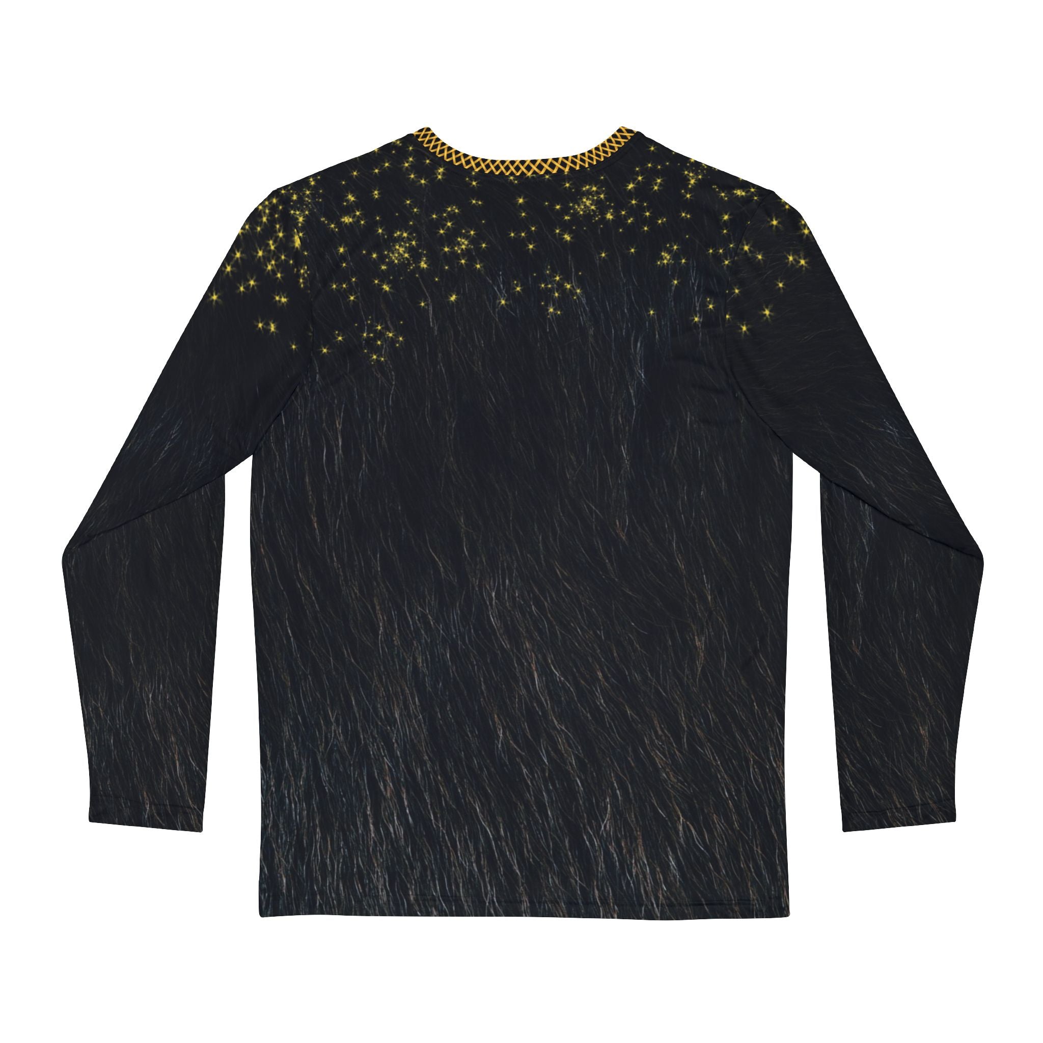 Fabled Fashion Niffler Fur Men's Long Sleeve  AOP Shirt