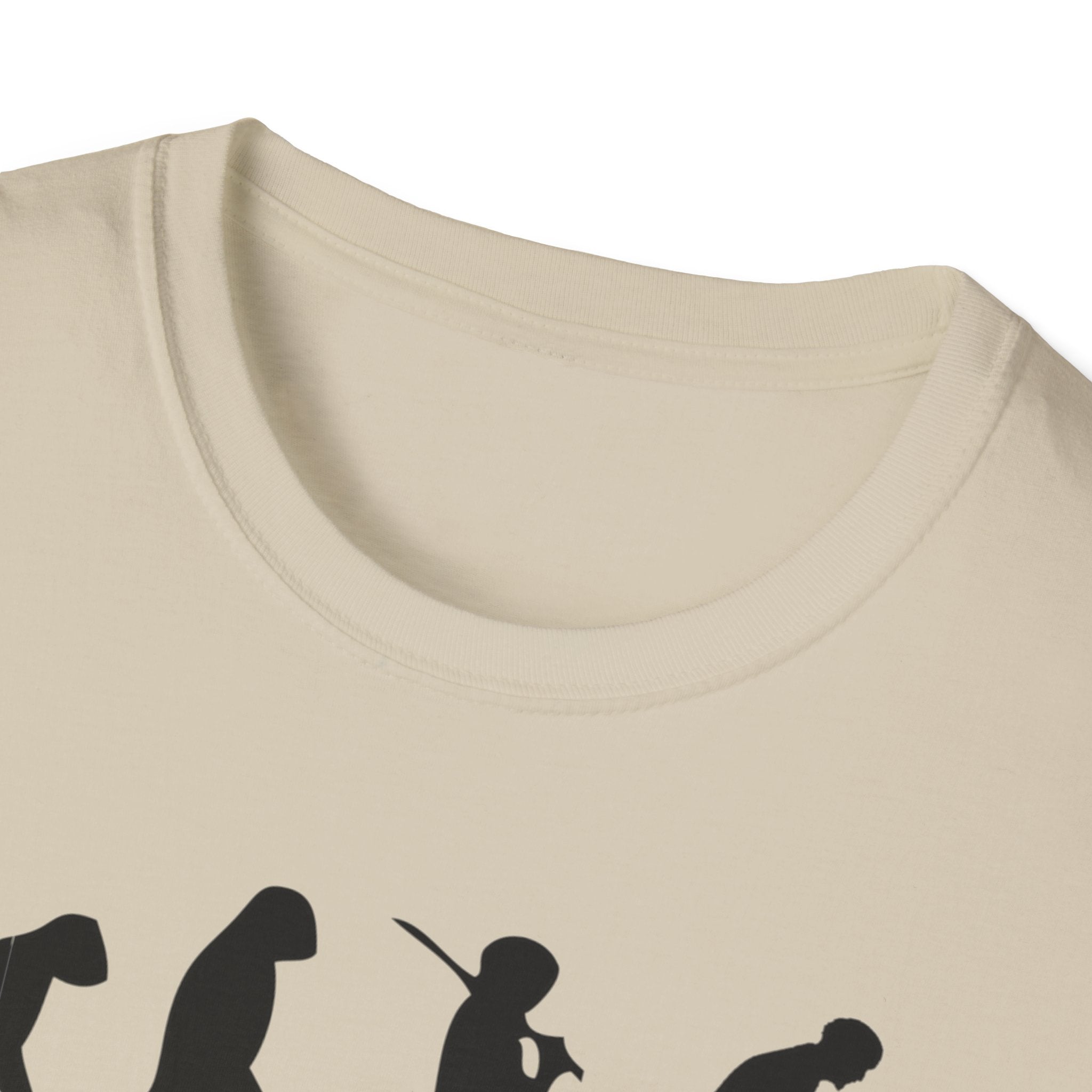 Cat Lover evolution Unisex Softstyle T-Shirt