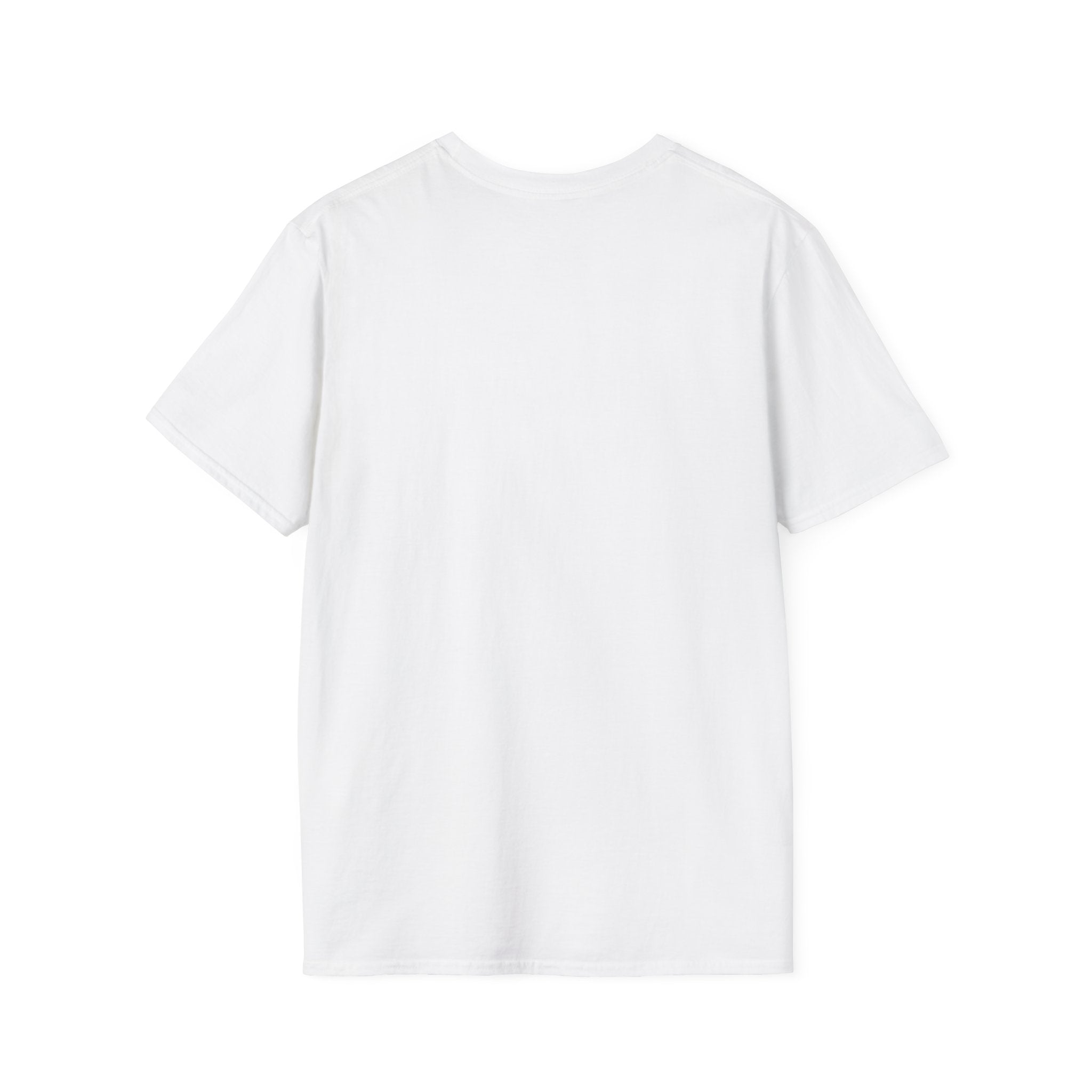 Travel Backgammon Board Unisex Softstyle T-Shirt (pieces not included)