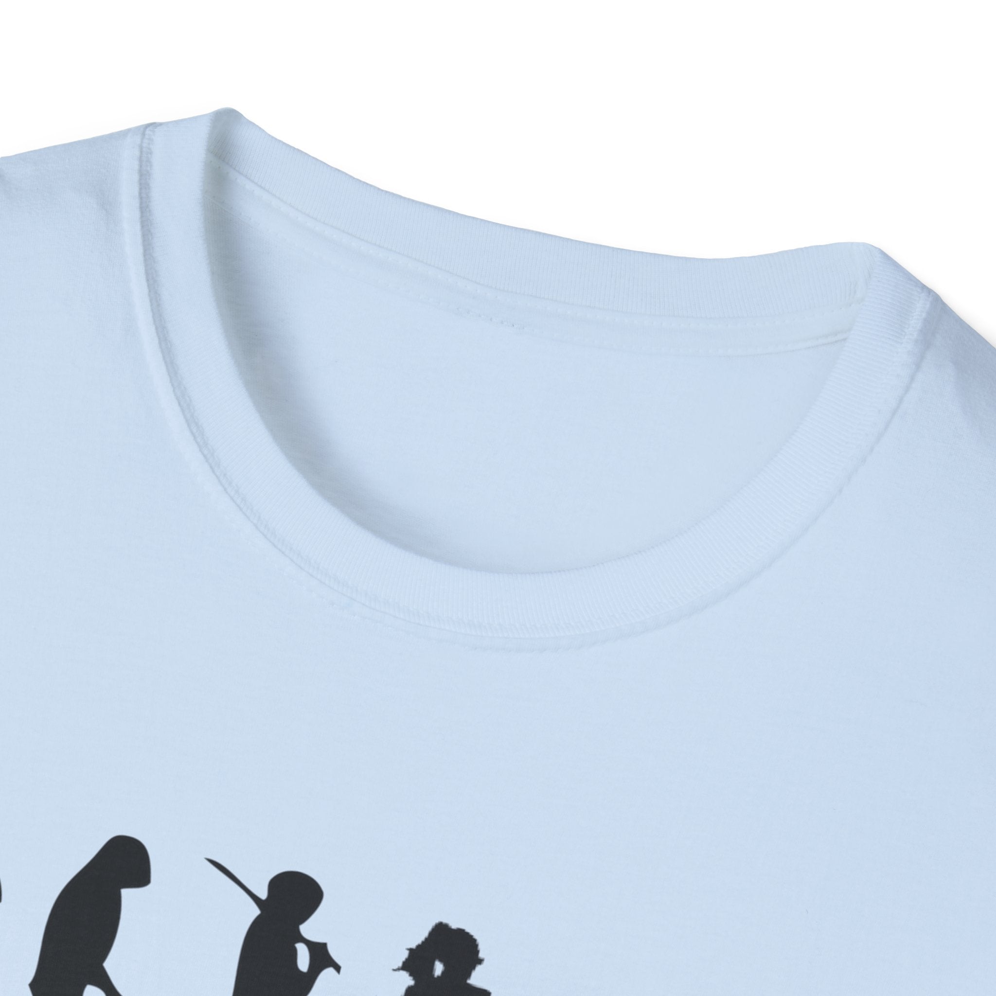 Dog walker evolution Unisex Softstyle T-Shirt