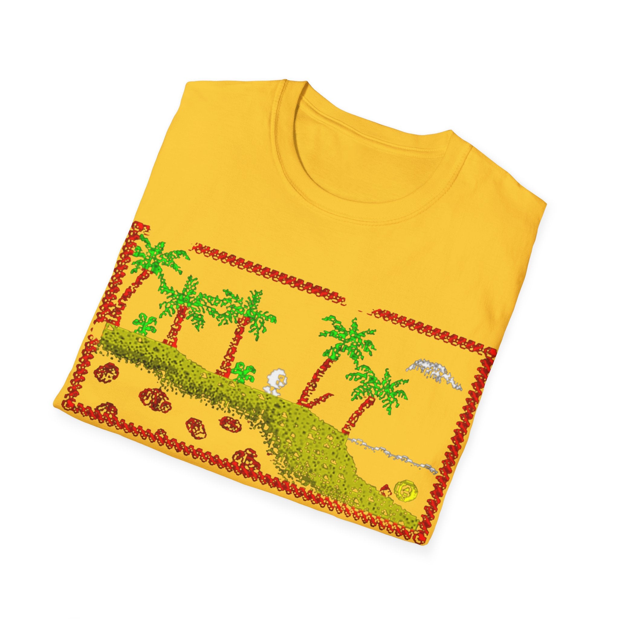 Dizzy Egg Retro Unisex Softstyle T-Shirt