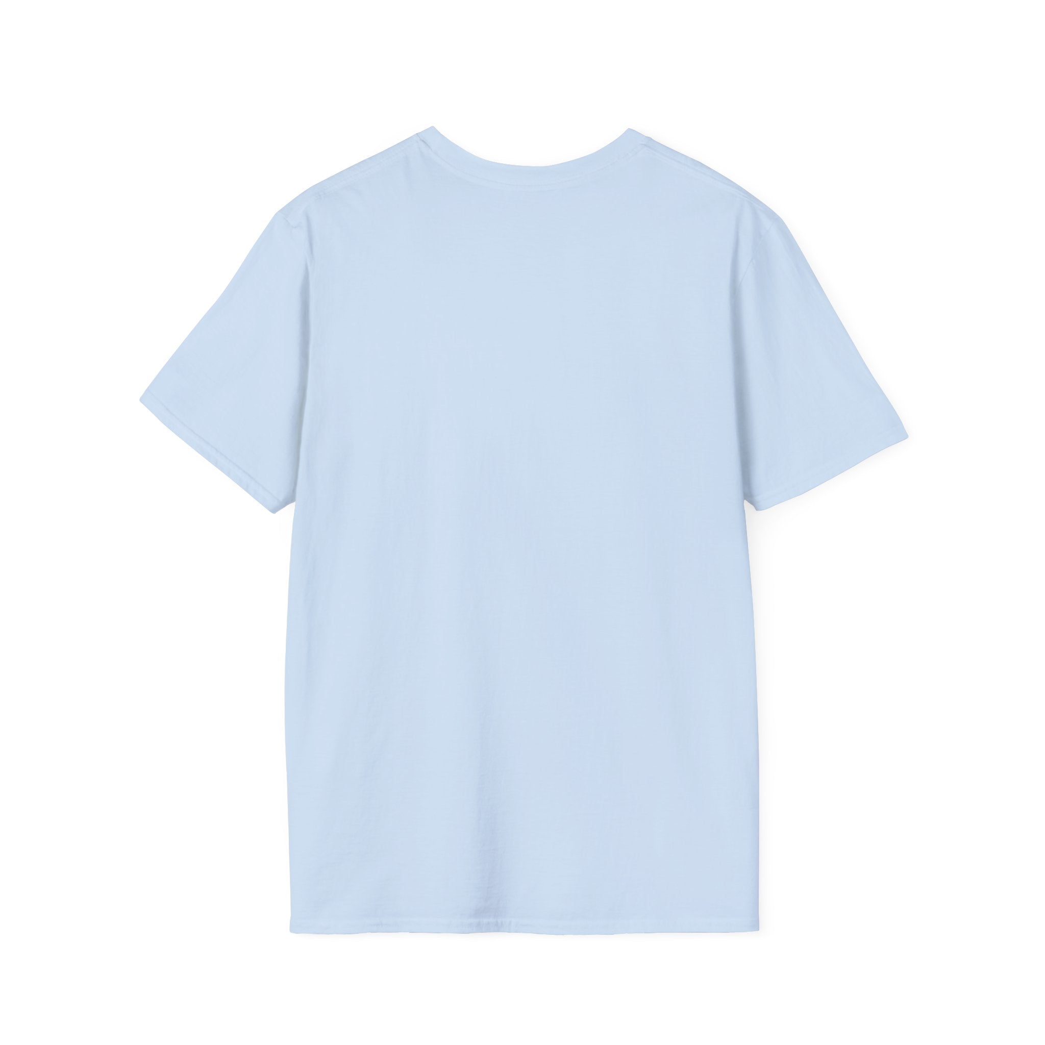 Travel Backgammon Board Unisex Softstyle T-Shirt (pieces not included)