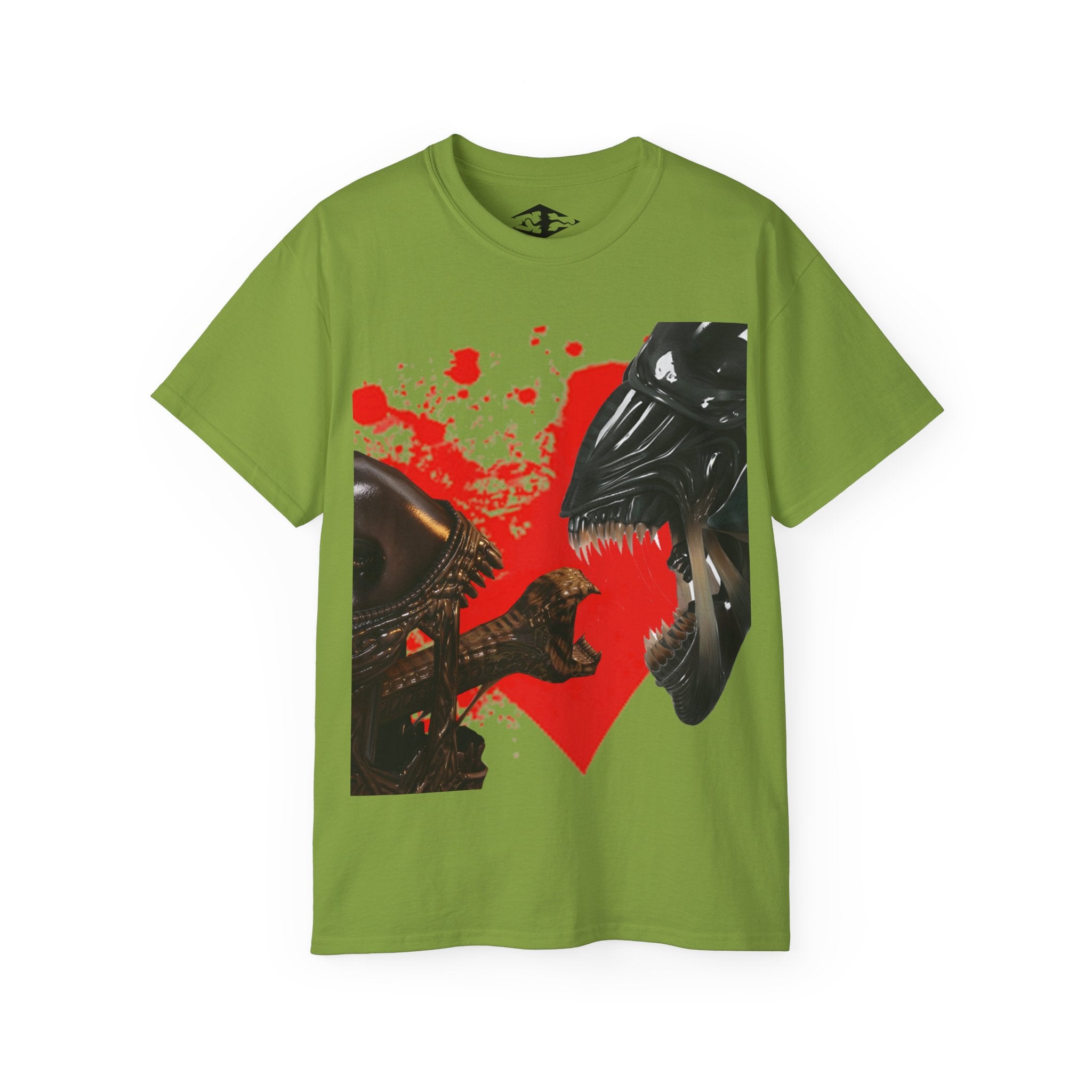 Aliens 'Love at first bite' Funny Unisex Ultra Cotton Tee