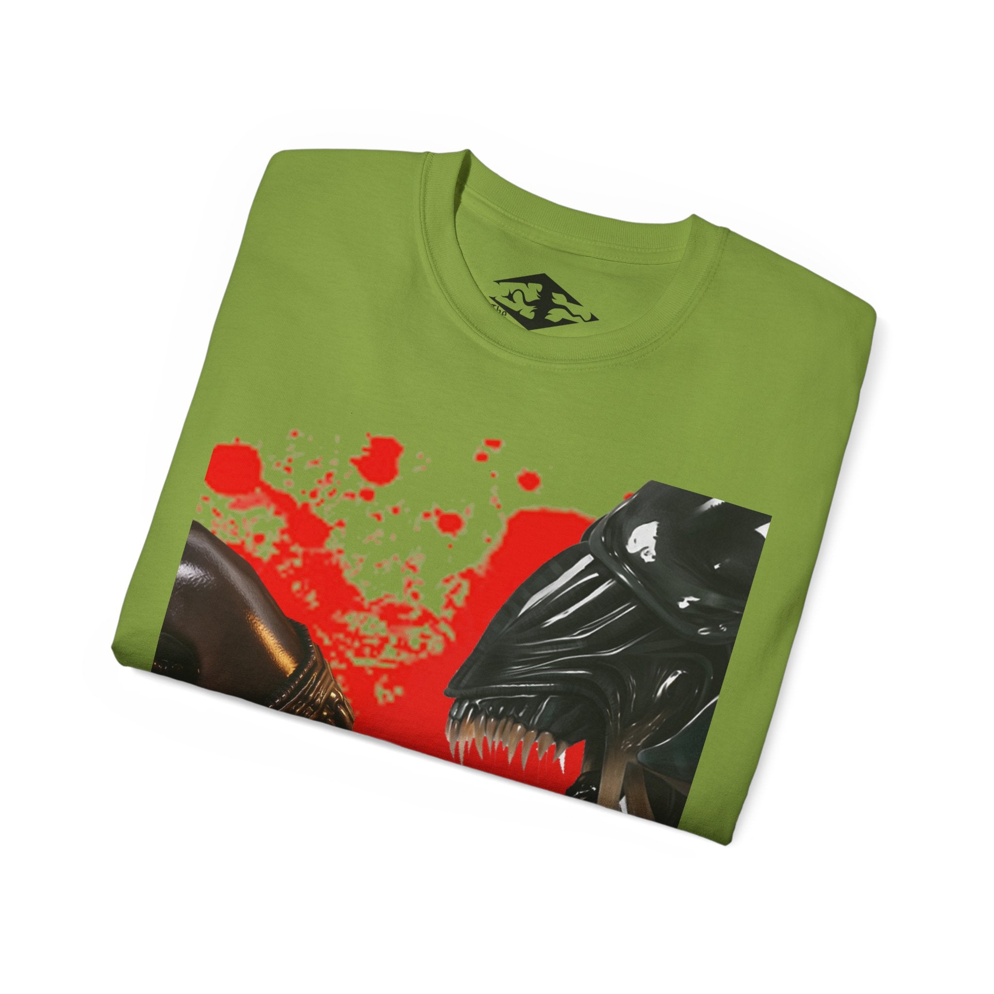 Aliens 'Love at first bite' Funny Unisex Ultra Cotton Tee