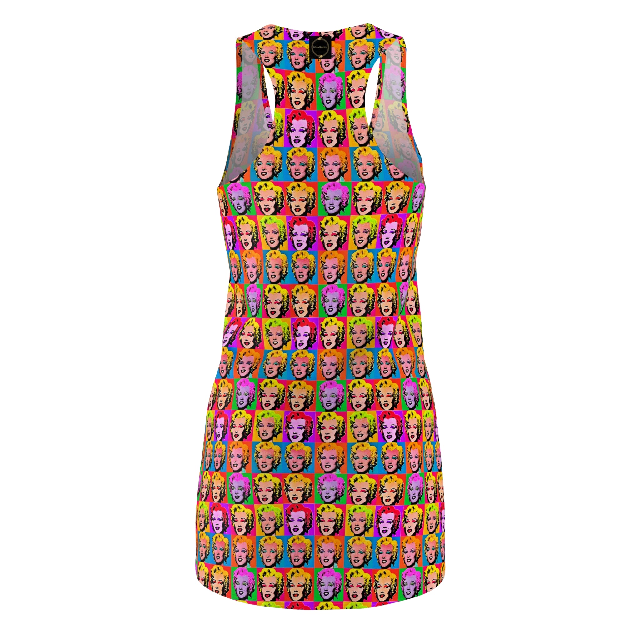 Racerback Dress Andy Warhol Marilyn Monroe Graphic Fabled Fashion