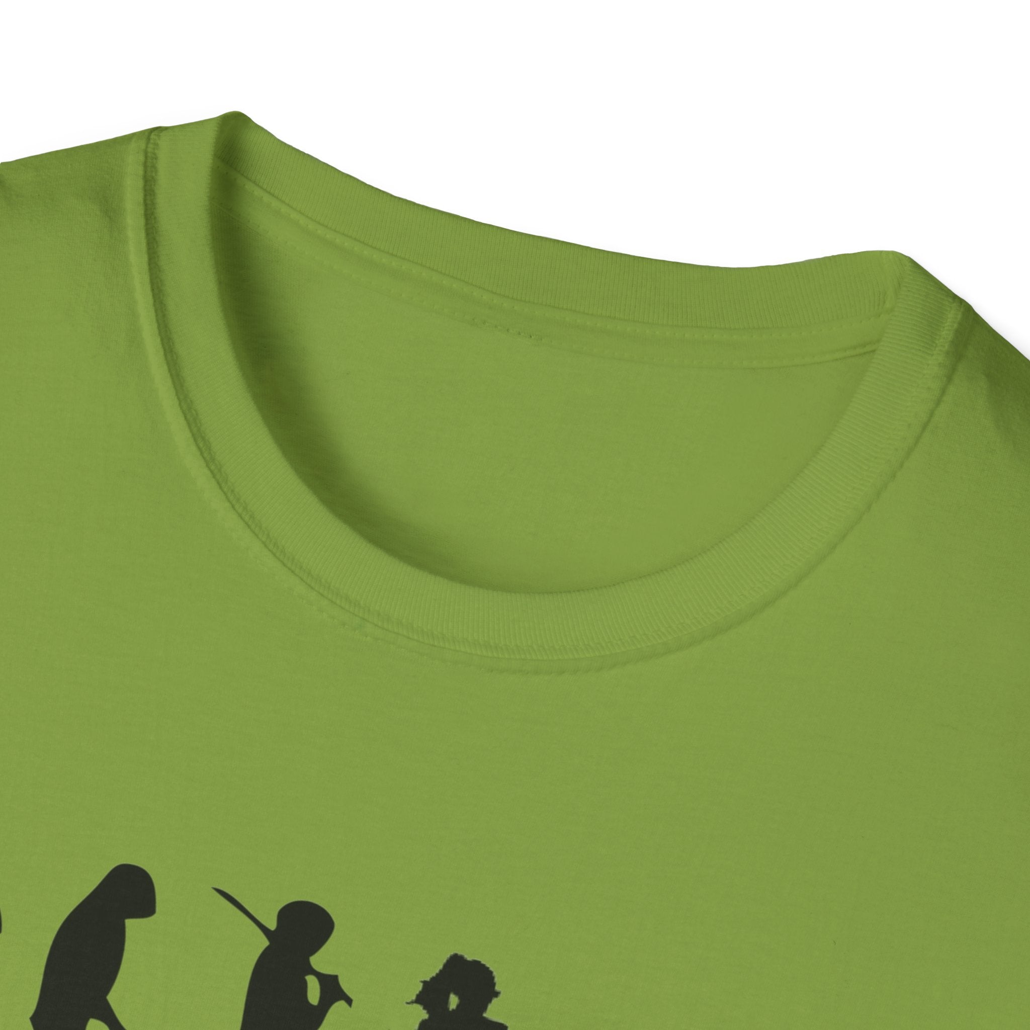 Dog walker evolution Unisex Softstyle T-Shirt